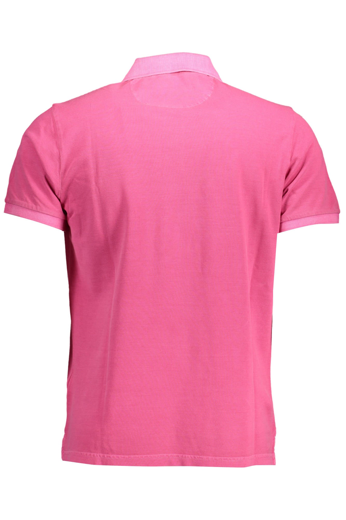 GANT POLO MANICHE CORTE UOMO ROSA