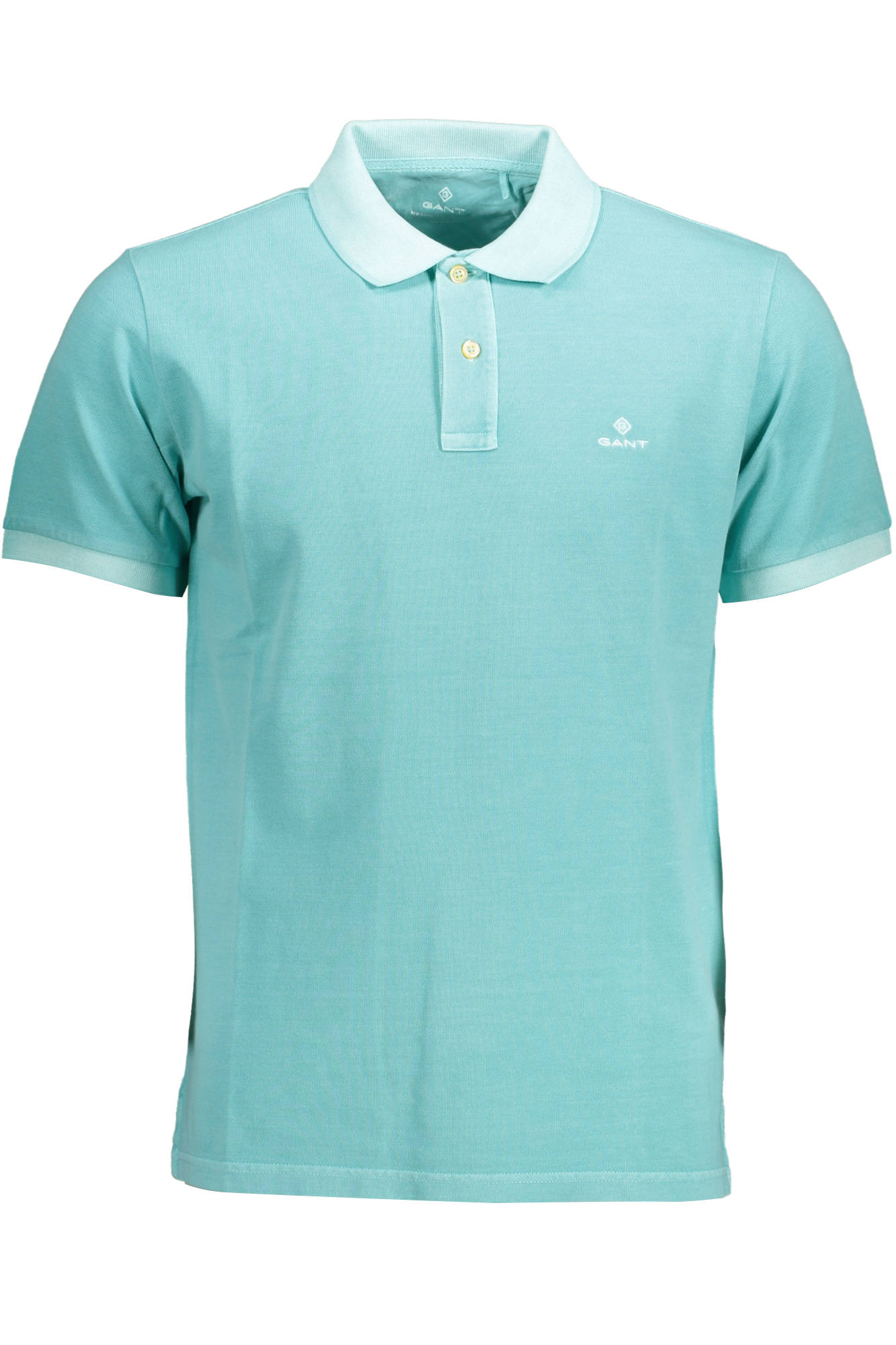 GANT POLO MANICHE CORTE UOMO VERDE