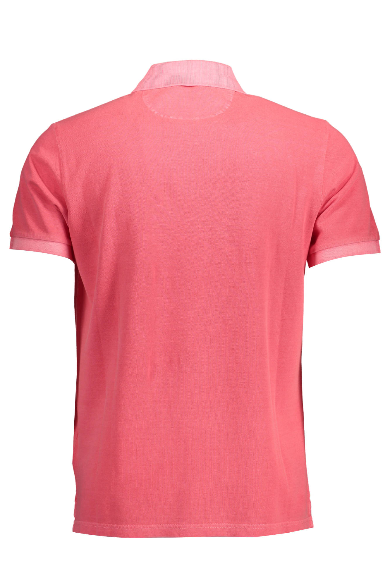 GANT POLO MANICHE CORTE UOMO ROSA