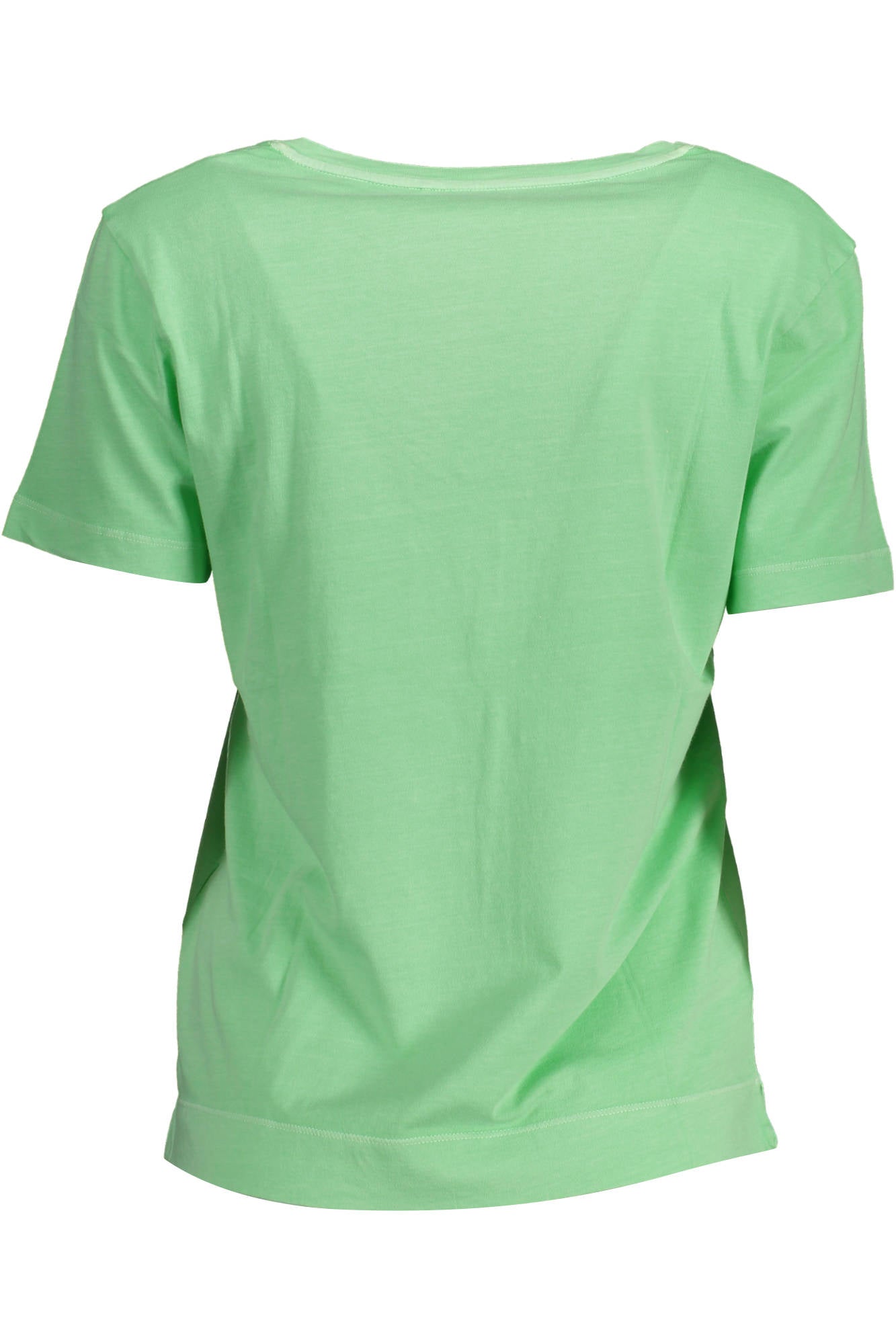 GANT T-SHIRT MANICHE CORTE DONNA VERDE