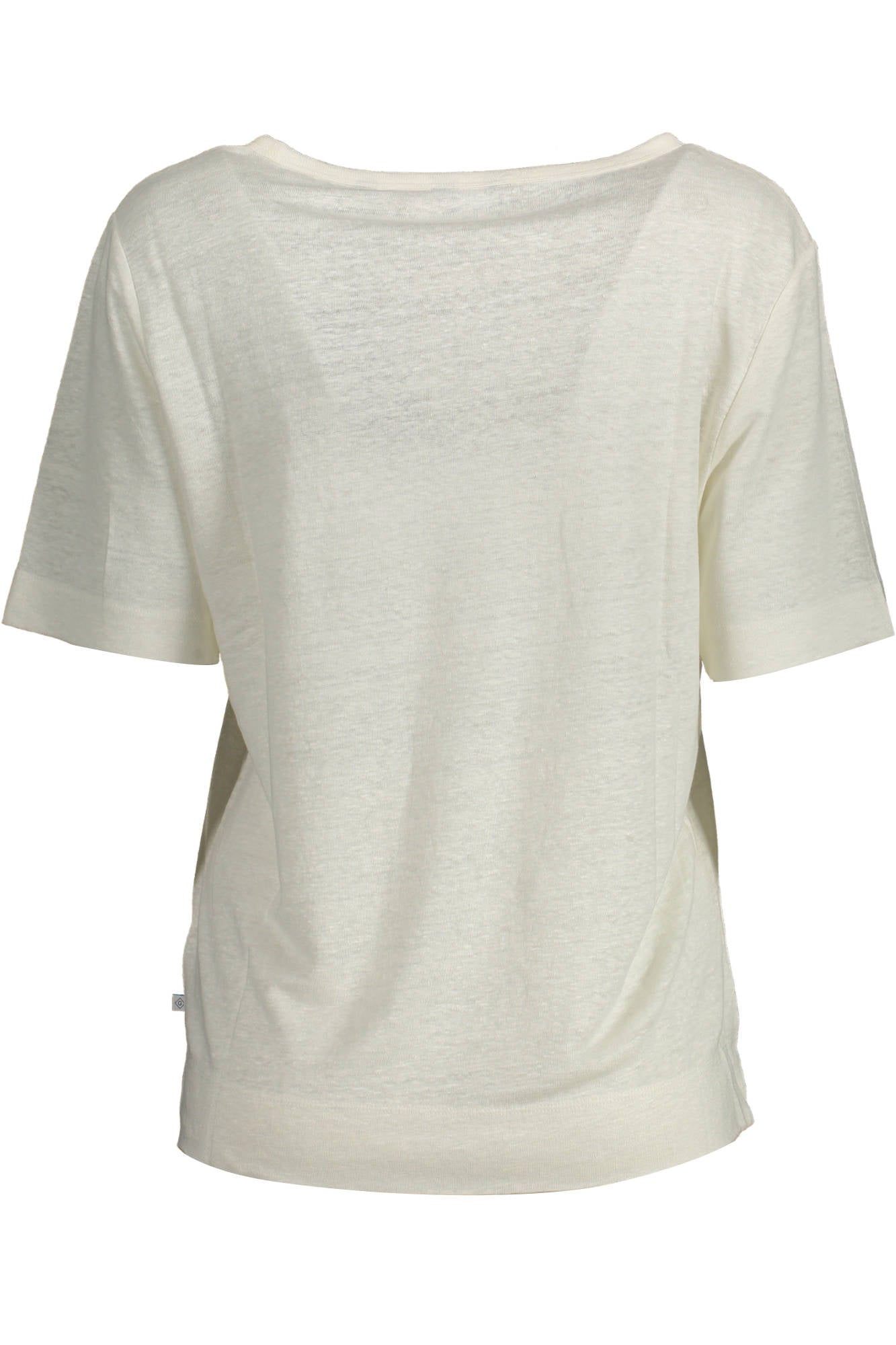 GANT T-SHIRT MANICHE CORTE DONNA BIANCO