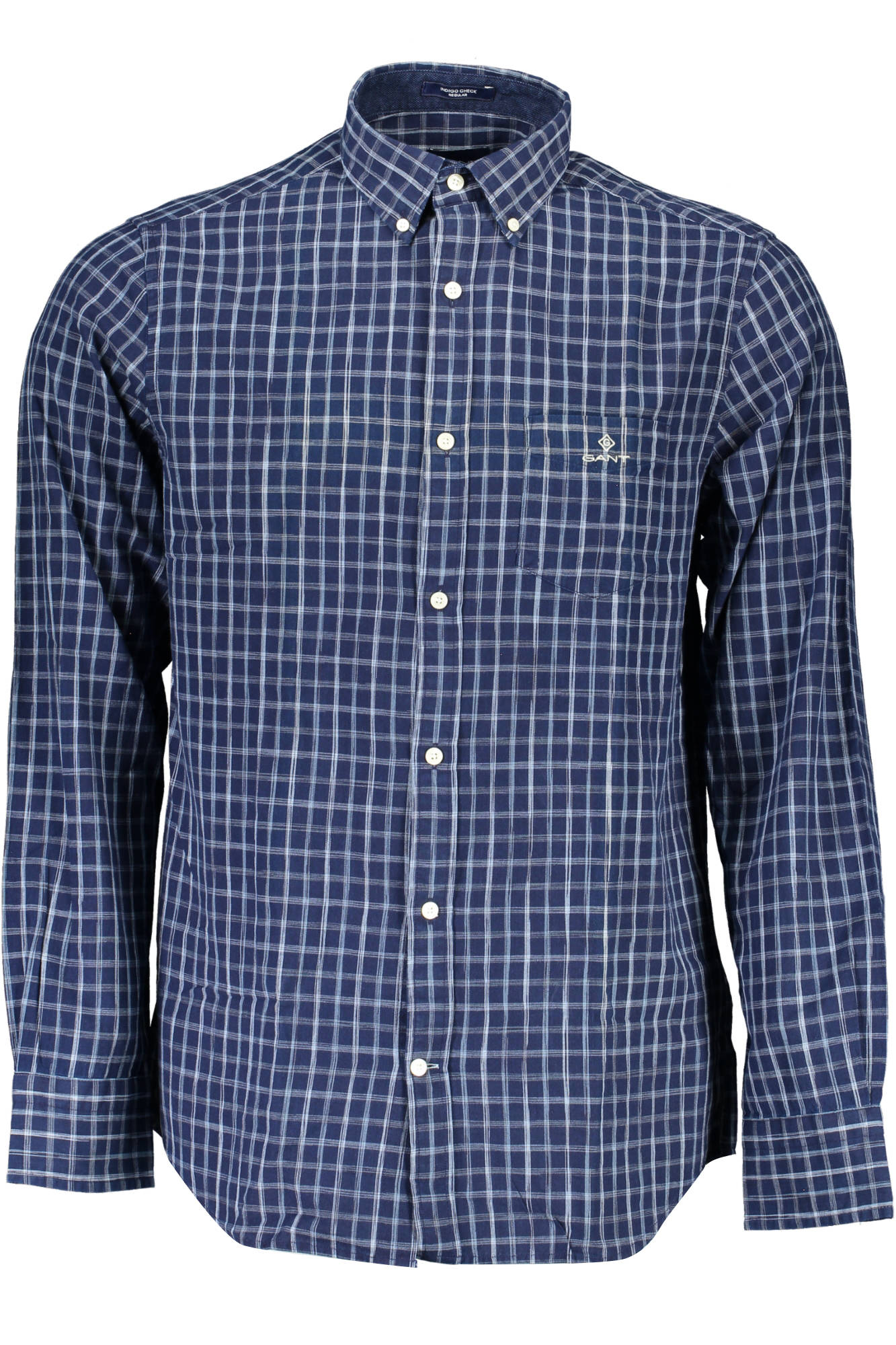 GANT CAMICIA MANICHE LUNGHE UOMO BLU