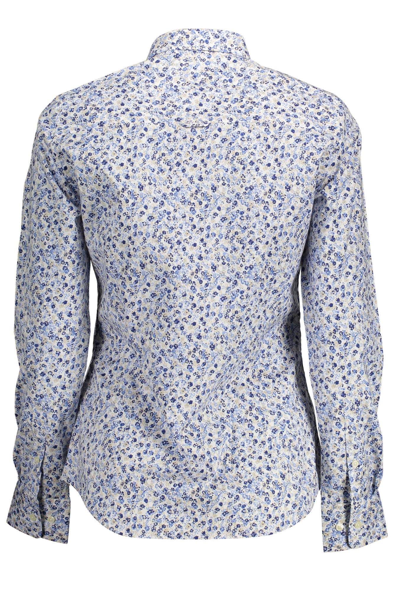 GANT CAMICIA MANICHE LUNGHE DONNA AZZURRO