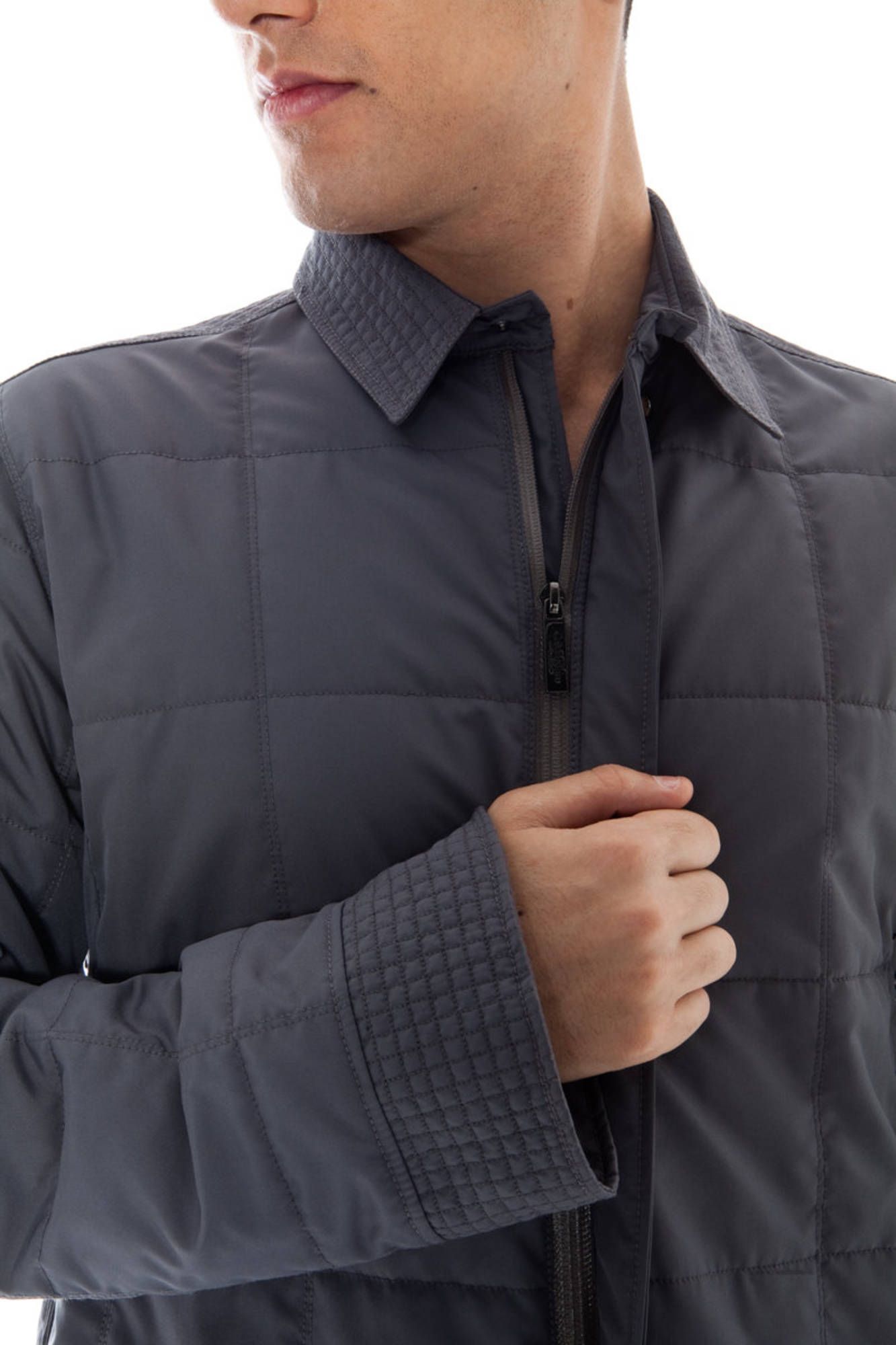 CALVIN KLEIN GIACCA SPORTIVA UOMO GRIGIO