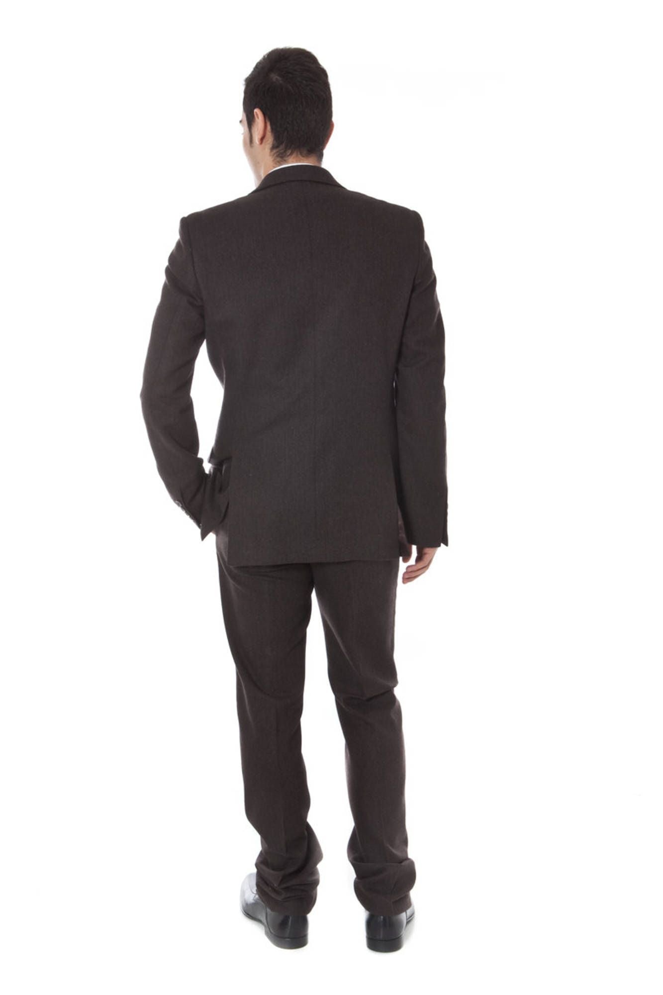 CALVIN KLEIN ABITO CLASSICO UOMO MARRONE