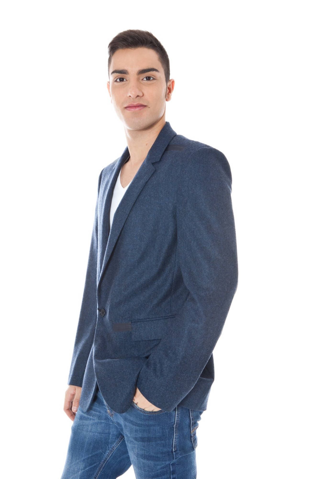 CALVIN KLEIN GIACCA CLASSICA UOMO BLU