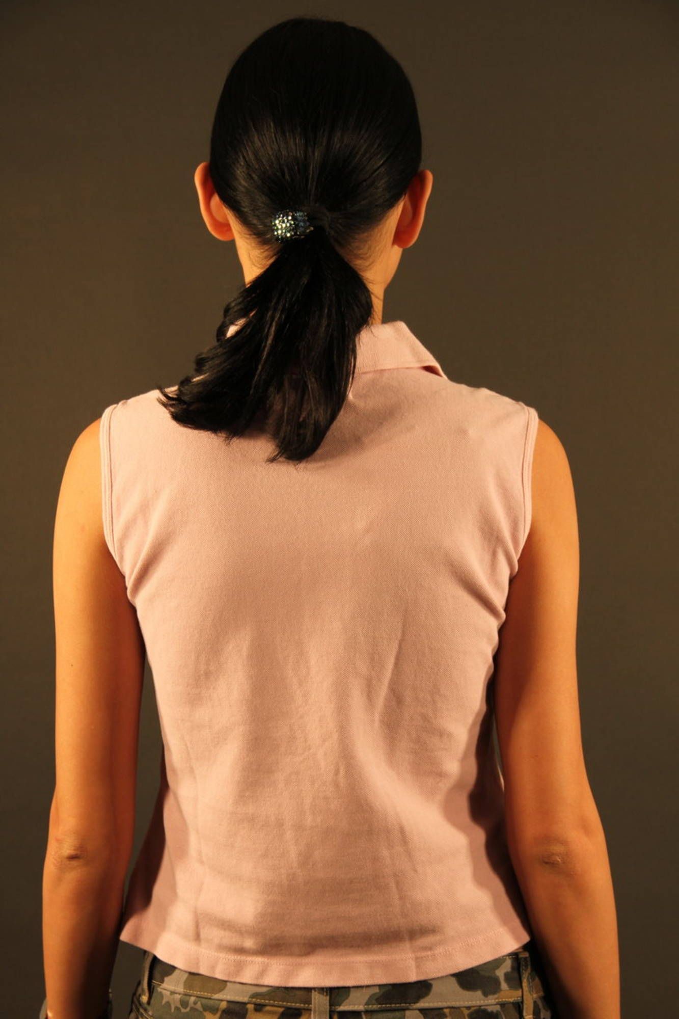 DATCH POLO SENZA MANICHE DONNA ROSA