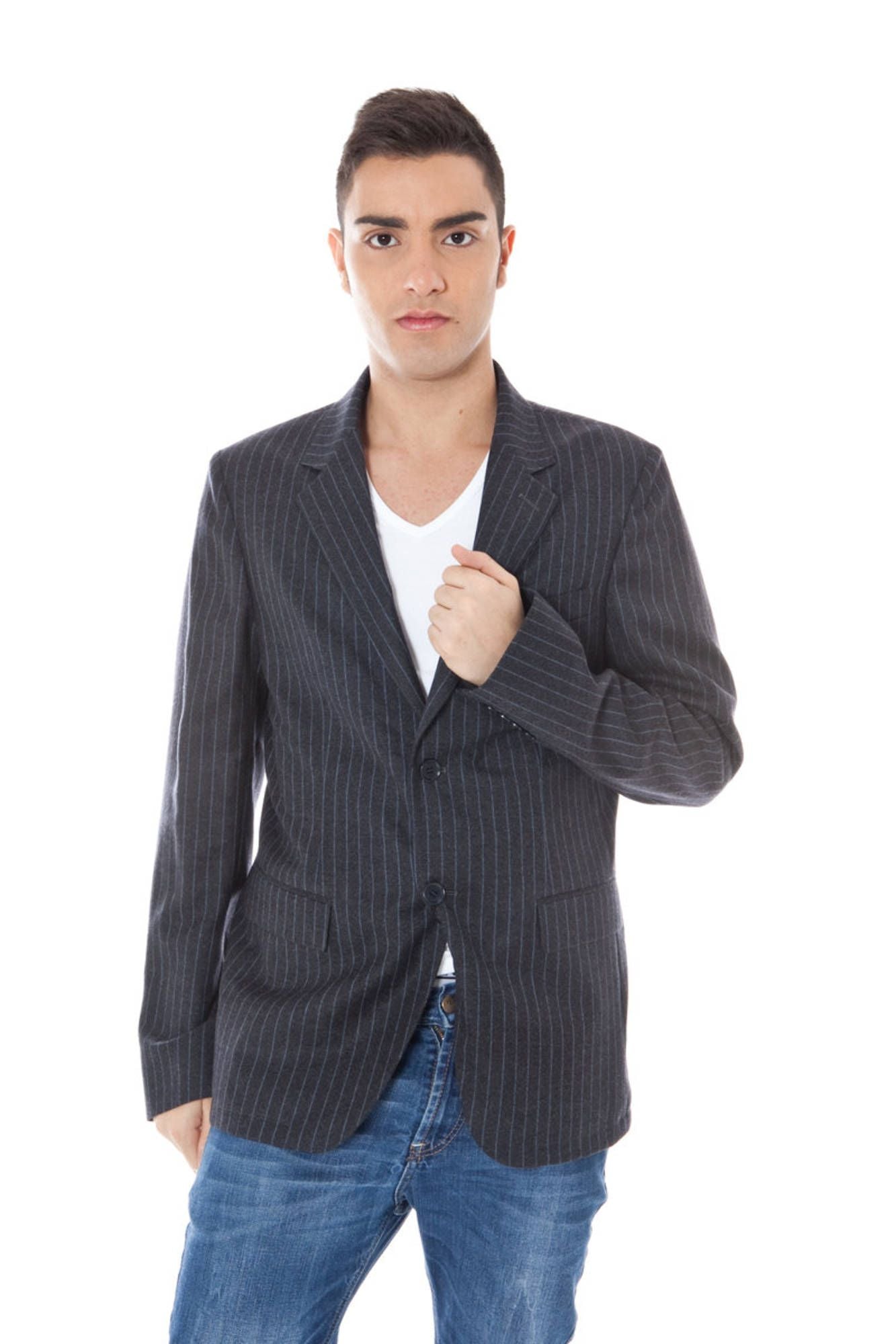 CALVIN KLEIN GIACCA CLASSICA UOMO GRIGIO