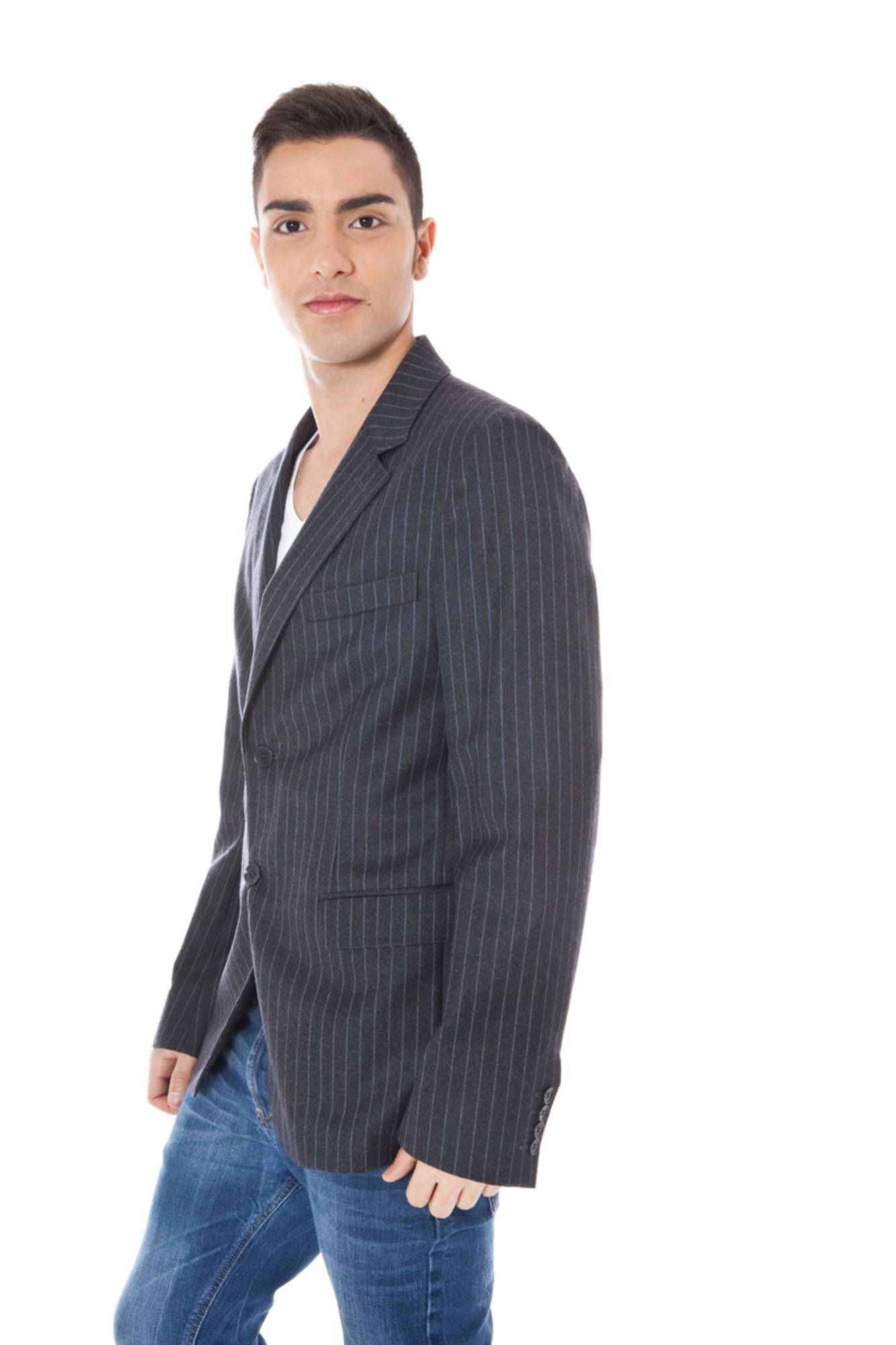 CALVIN KLEIN GIACCA CLASSICA UOMO GRIGIO