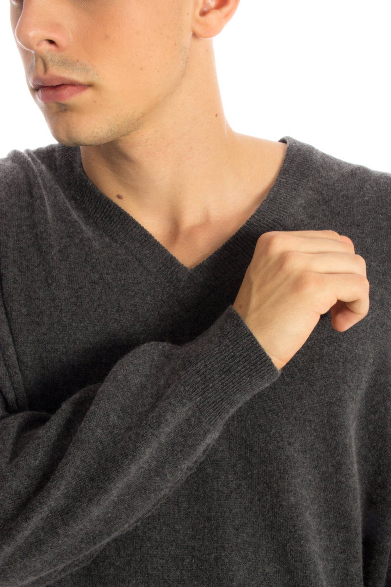 YUKO MAGLIONE UOMO GRIGIO