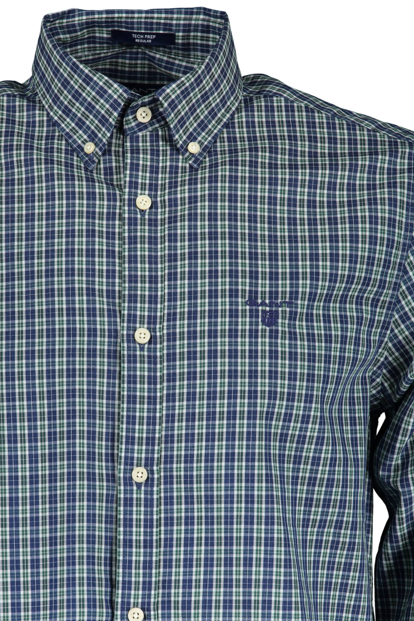 GANT CAMICIA MANICHE LUNGHE UOMO VERDE