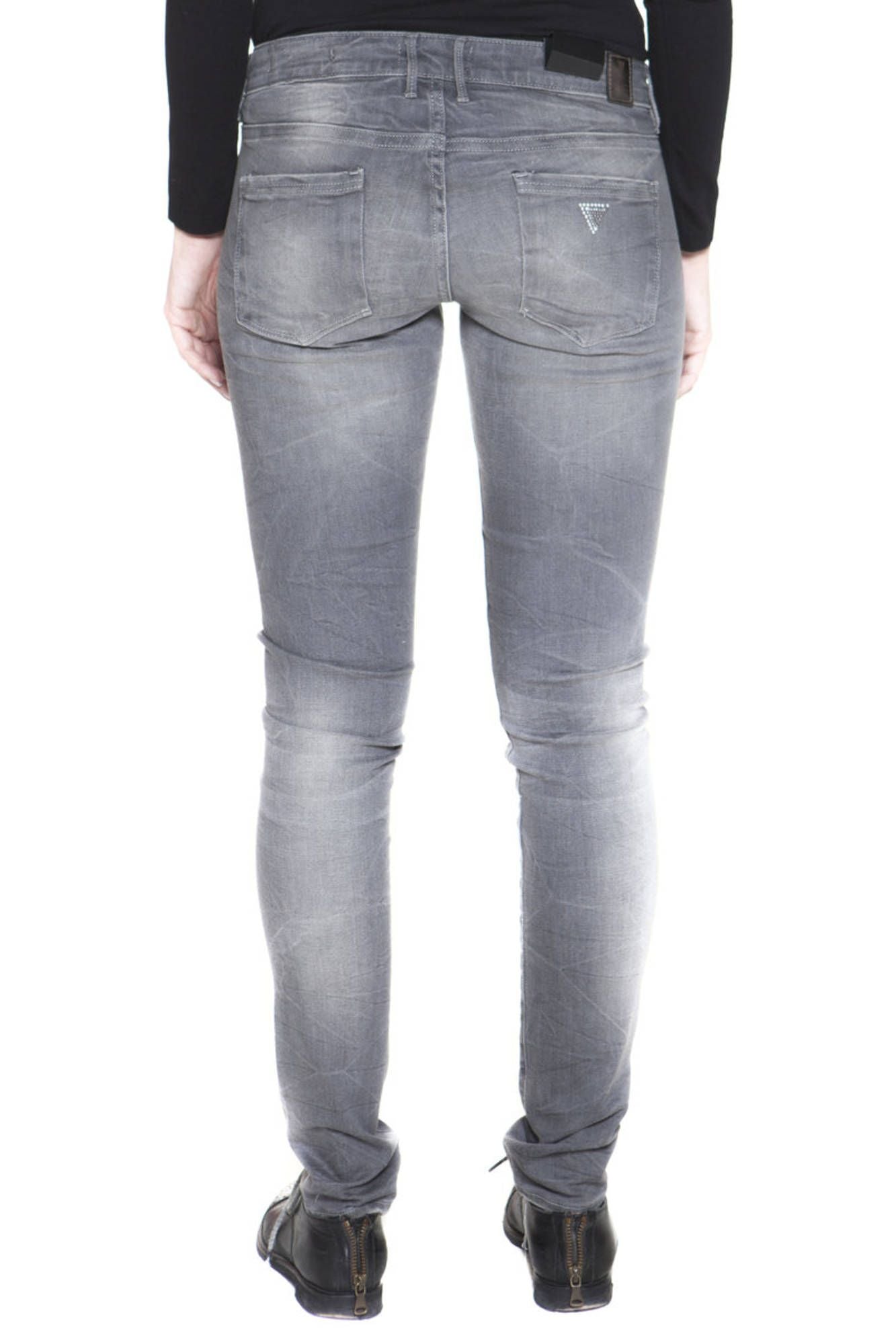 GUESS JEANS JEANS DENIM DONNA GRIGIO