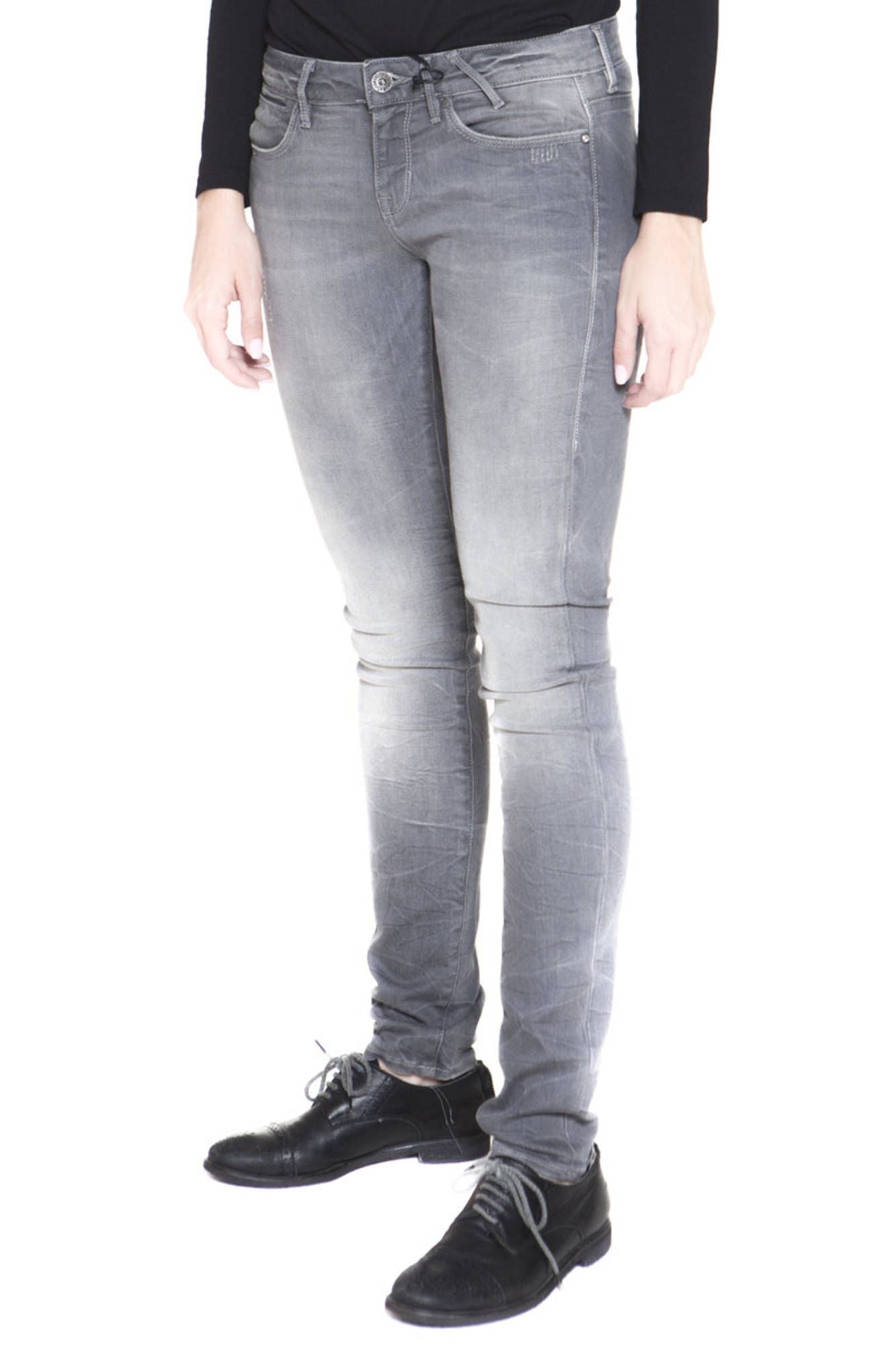 GUESS JEANS JEANS DENIM DONNA GRIGIO