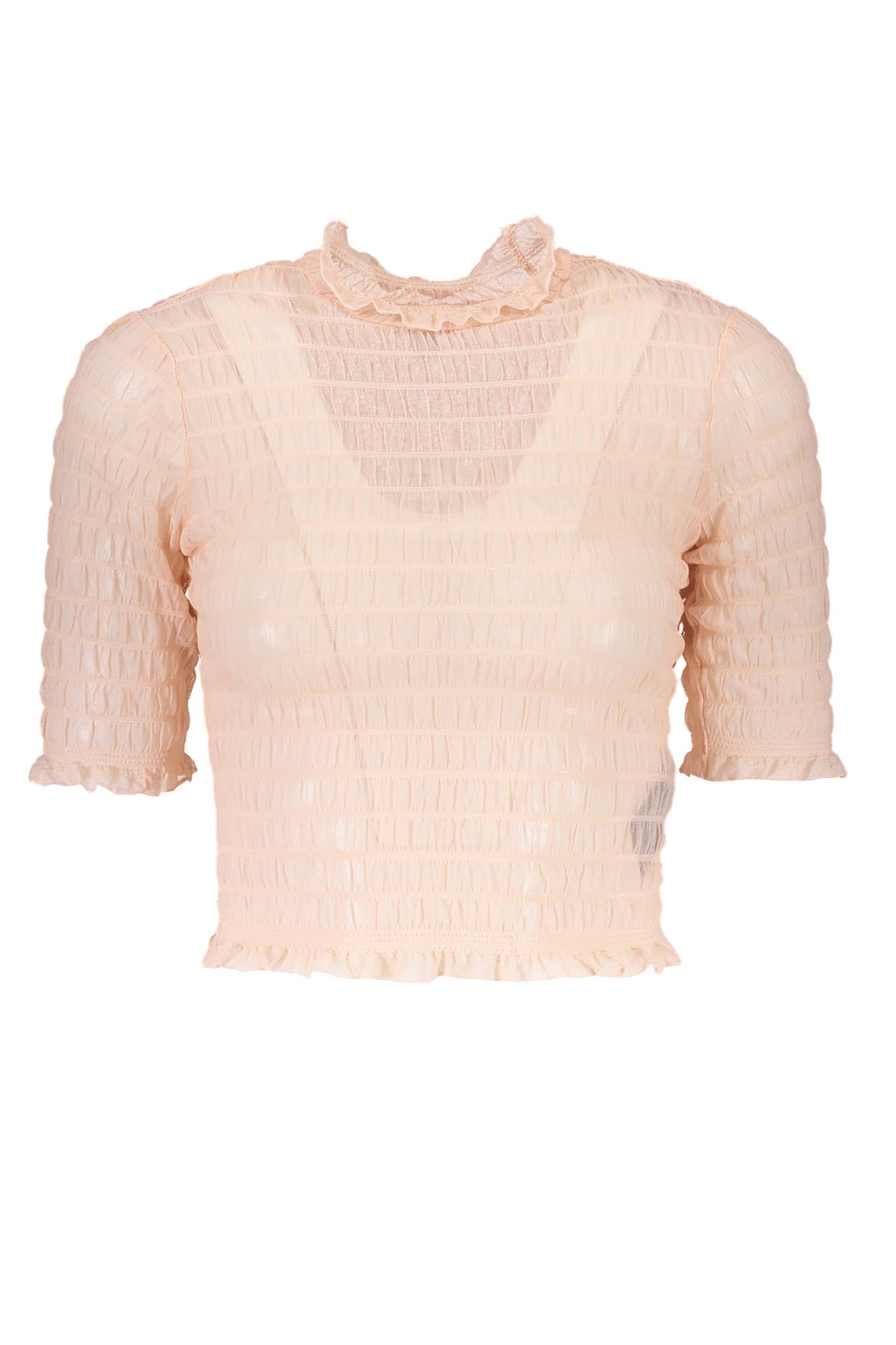 GUESS JEANS T-SHIRT MANICHE 3/4 DONNA ROSA