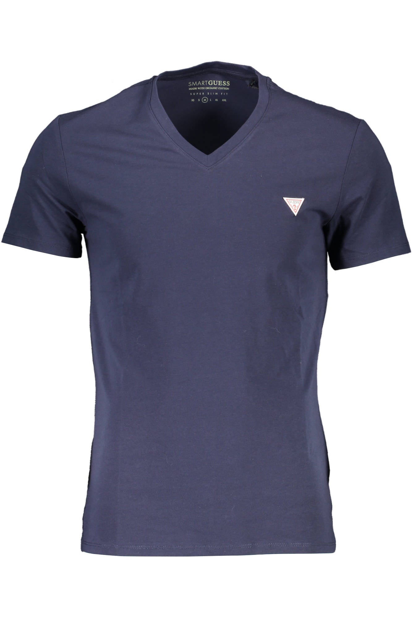 GUESS JEANS T-SHIRT MANICHE CORTE UOMO BLU