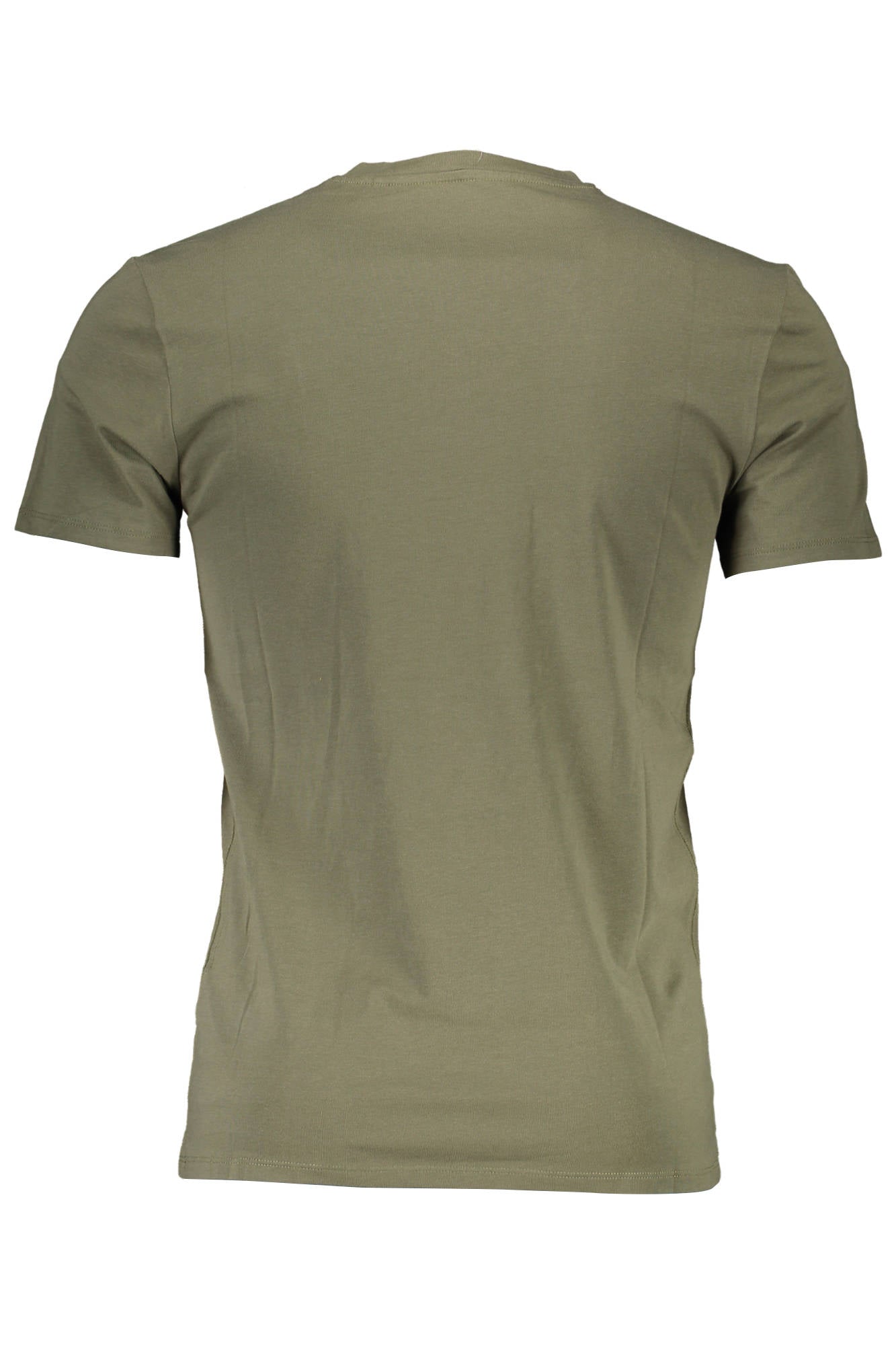 GUESS JEANS T-SHIRT MANICHE CORTE UOMO VERDE