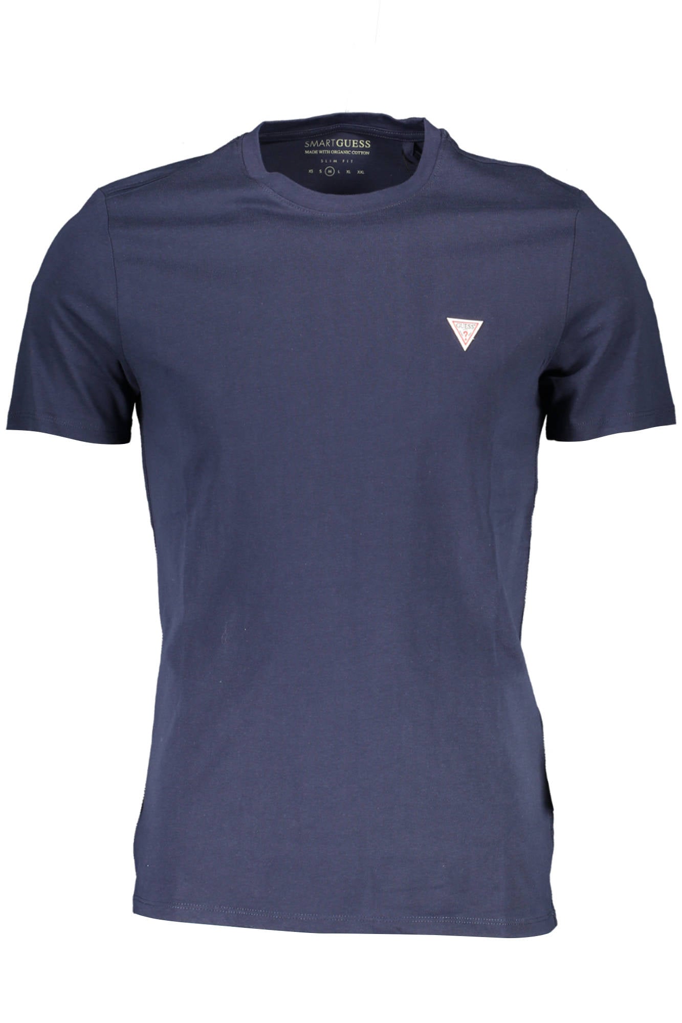 GUESS JEANS T-SHIRT MANICHE CORTE UOMO BLU