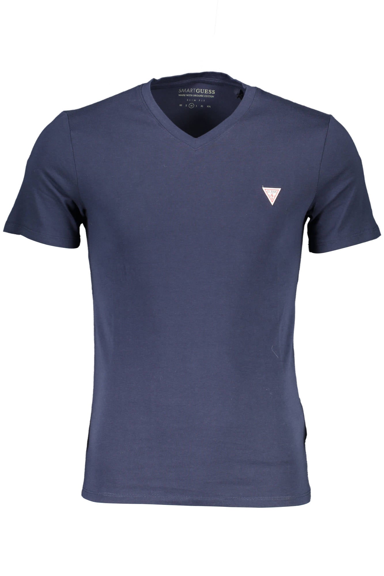 GUESS JEANS T-SHIRT MANICHE CORTE UOMO BLU