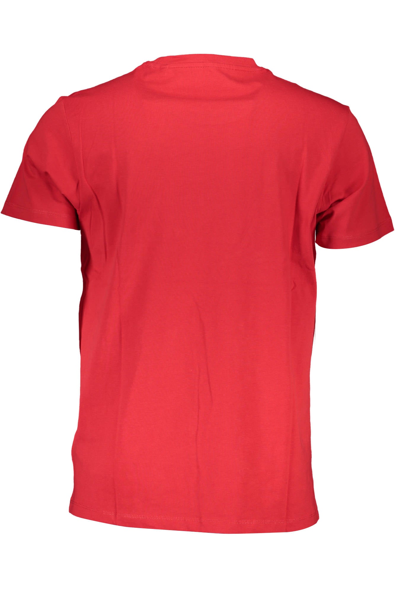 GUESS JEANS T-SHIRT MANICHE CORTE UOMO ROSSO