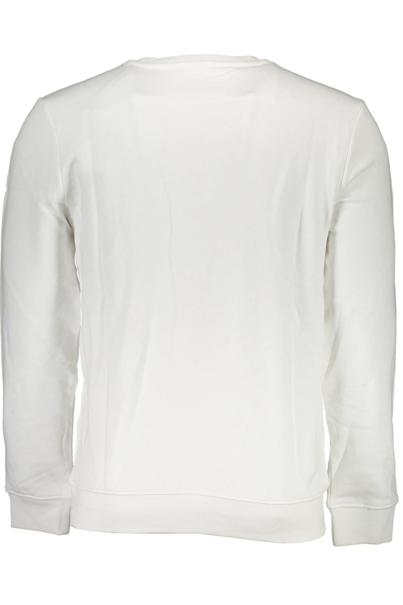 GUESS JEANS FELPA SENZA ZIP UOMO BIANCO