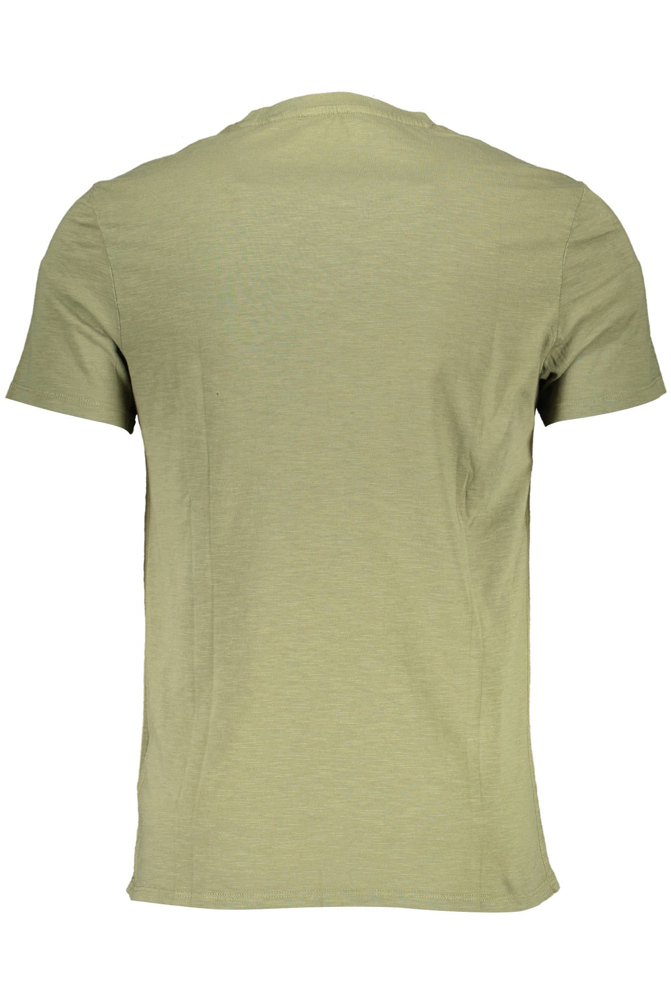 GUESS JEANS T-SHIRT MANICHE CORTE UOMO VERDE