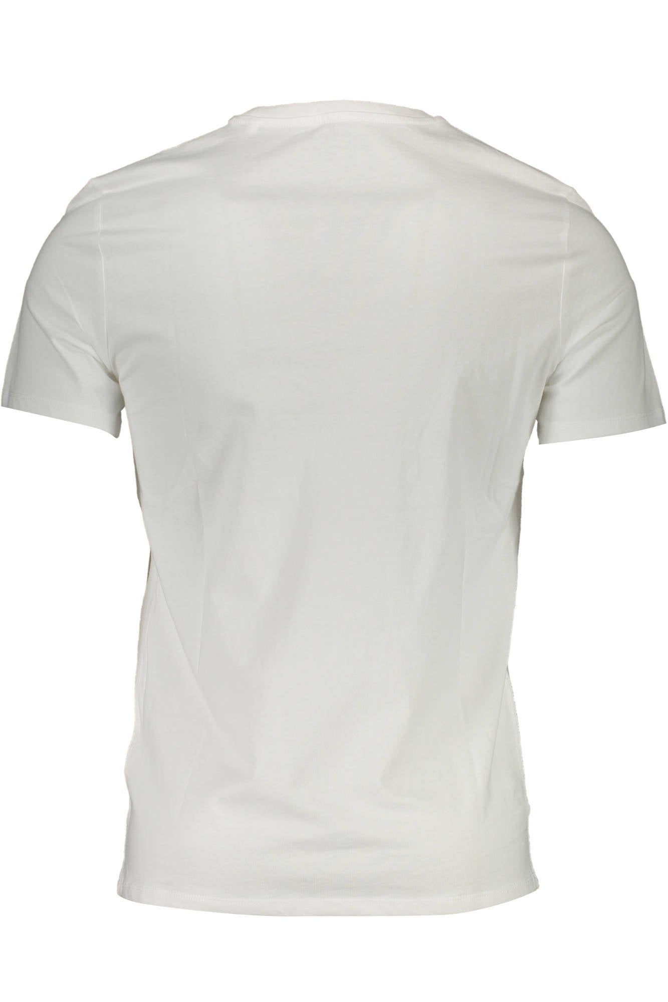 GUESS JEANS T-SHIRT MANICHE CORTE UOMO BIANCO