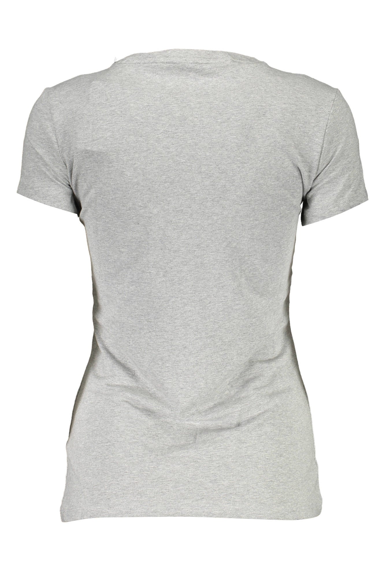 GUESS JEANS T-SHIRT MANICHE CORTE DONNA GRIGIO