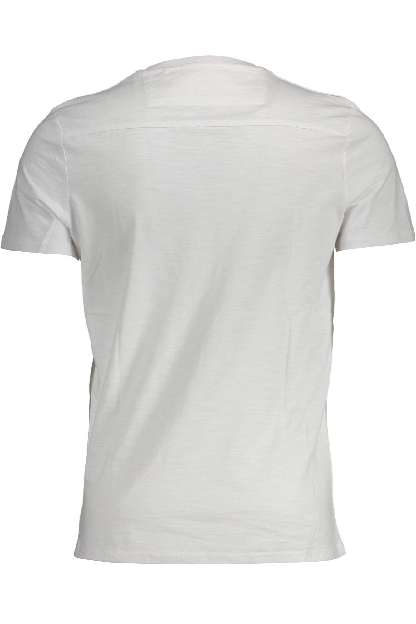 GUESS JEANS T-SHIRT MANICHE CORTE UOMO BIANCO