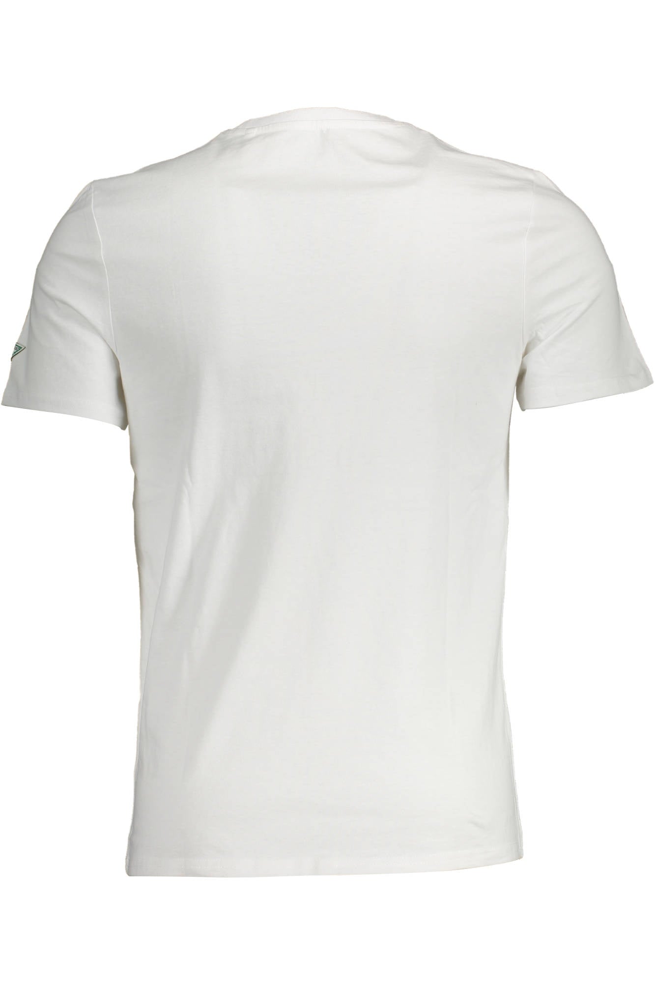 GUESS JEANS T-SHIRT MANICHE CORTE UOMO BIANCO