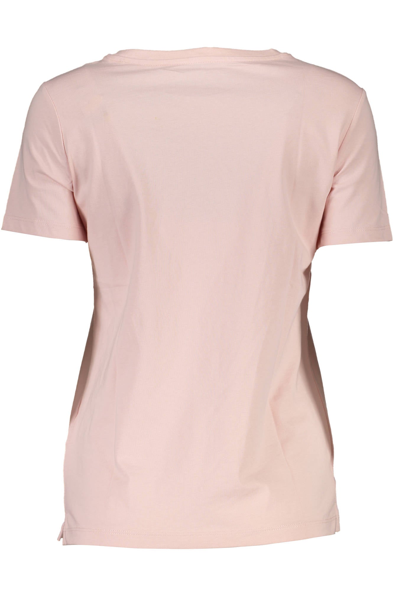 GUESS JEANS T-SHIRT MANICHE CORTE DONNA ROSA