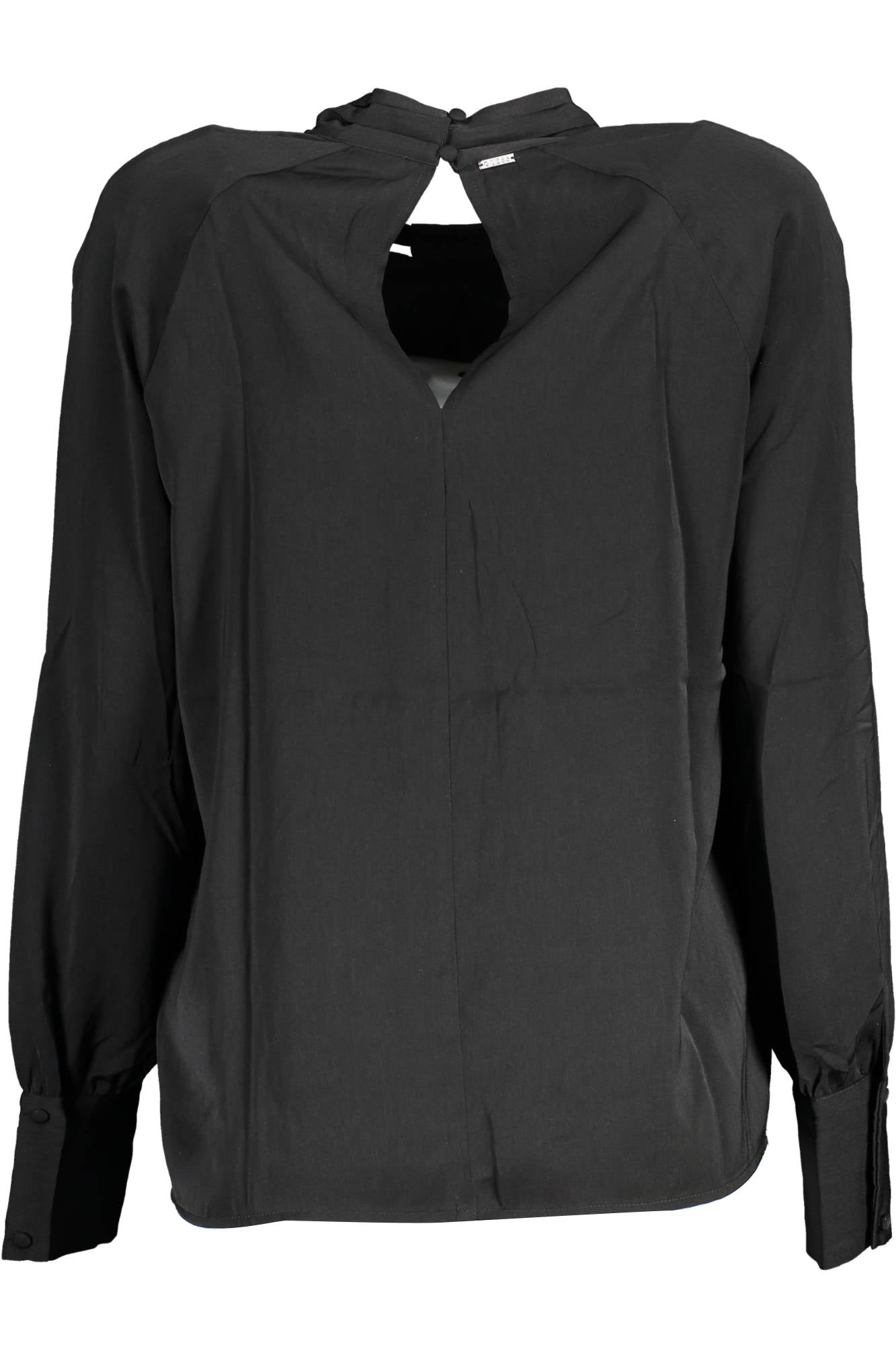 GUESS JEANS CAMICIA MANICHE LUNGHE DONNA NERO