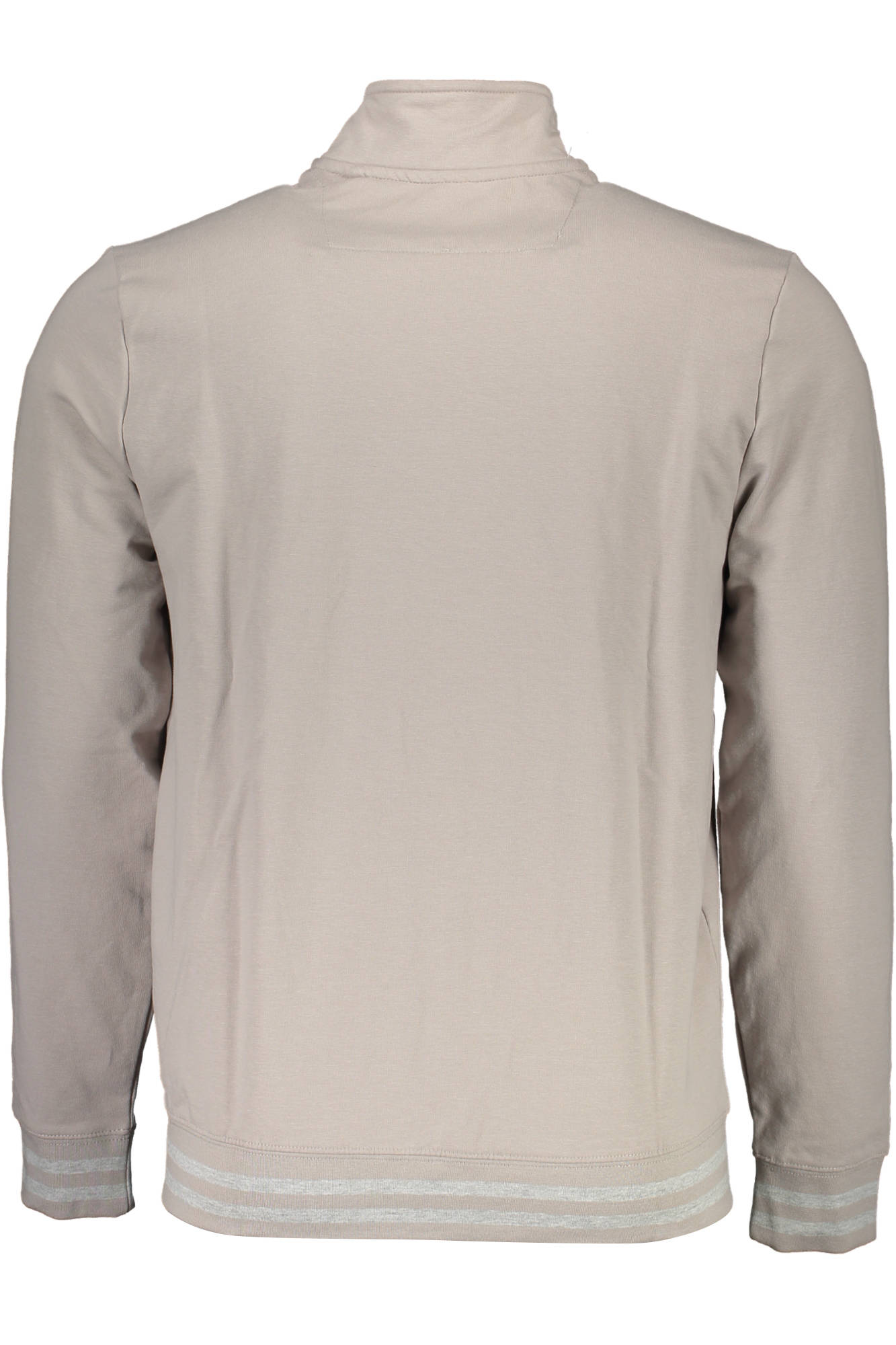 GUESS JEANS FELPA CON ZIP UOMO BEIGE