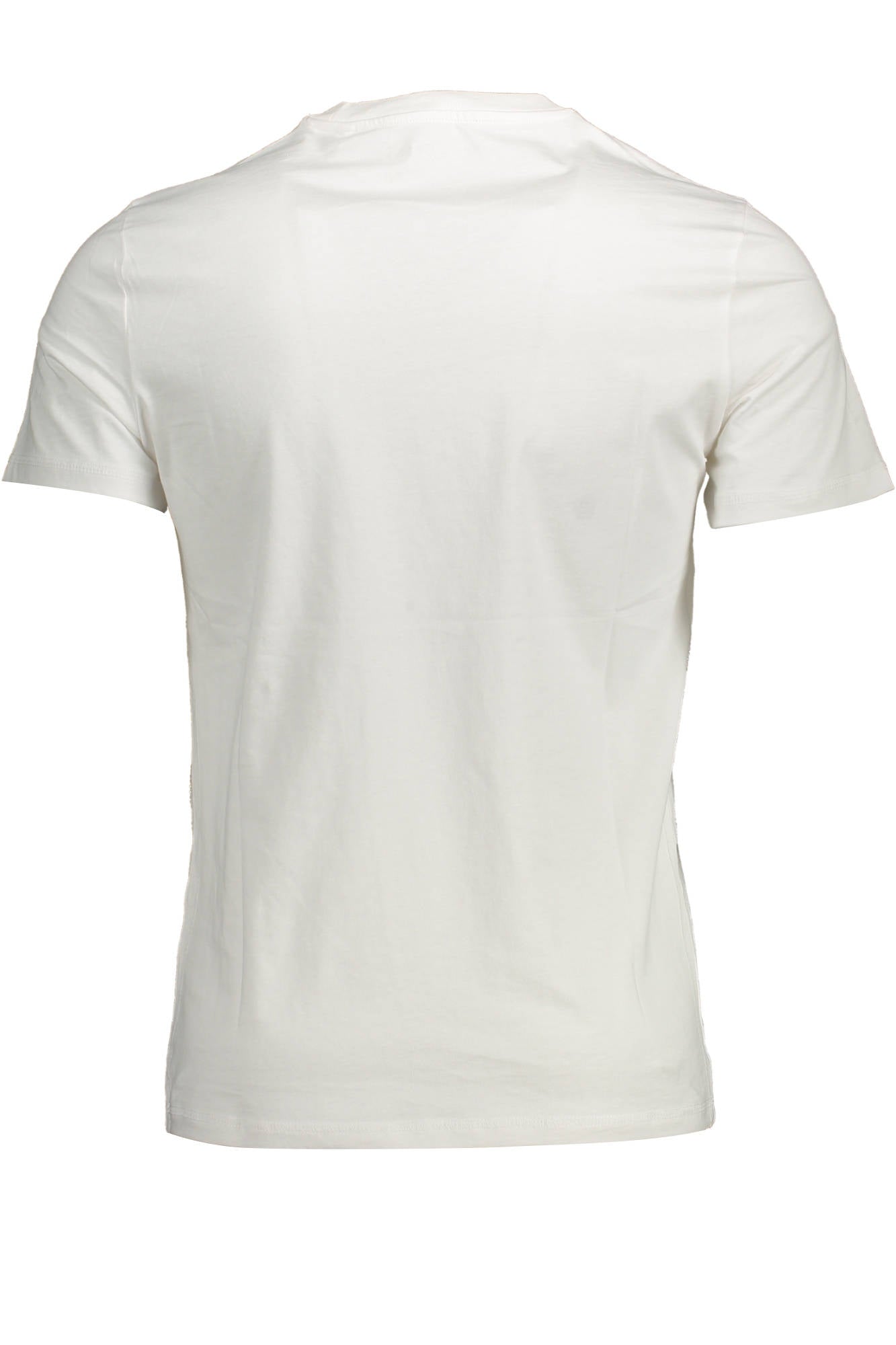 GUESS JEANS T-SHIRT MANICHE CORTE UOMO BIANCO