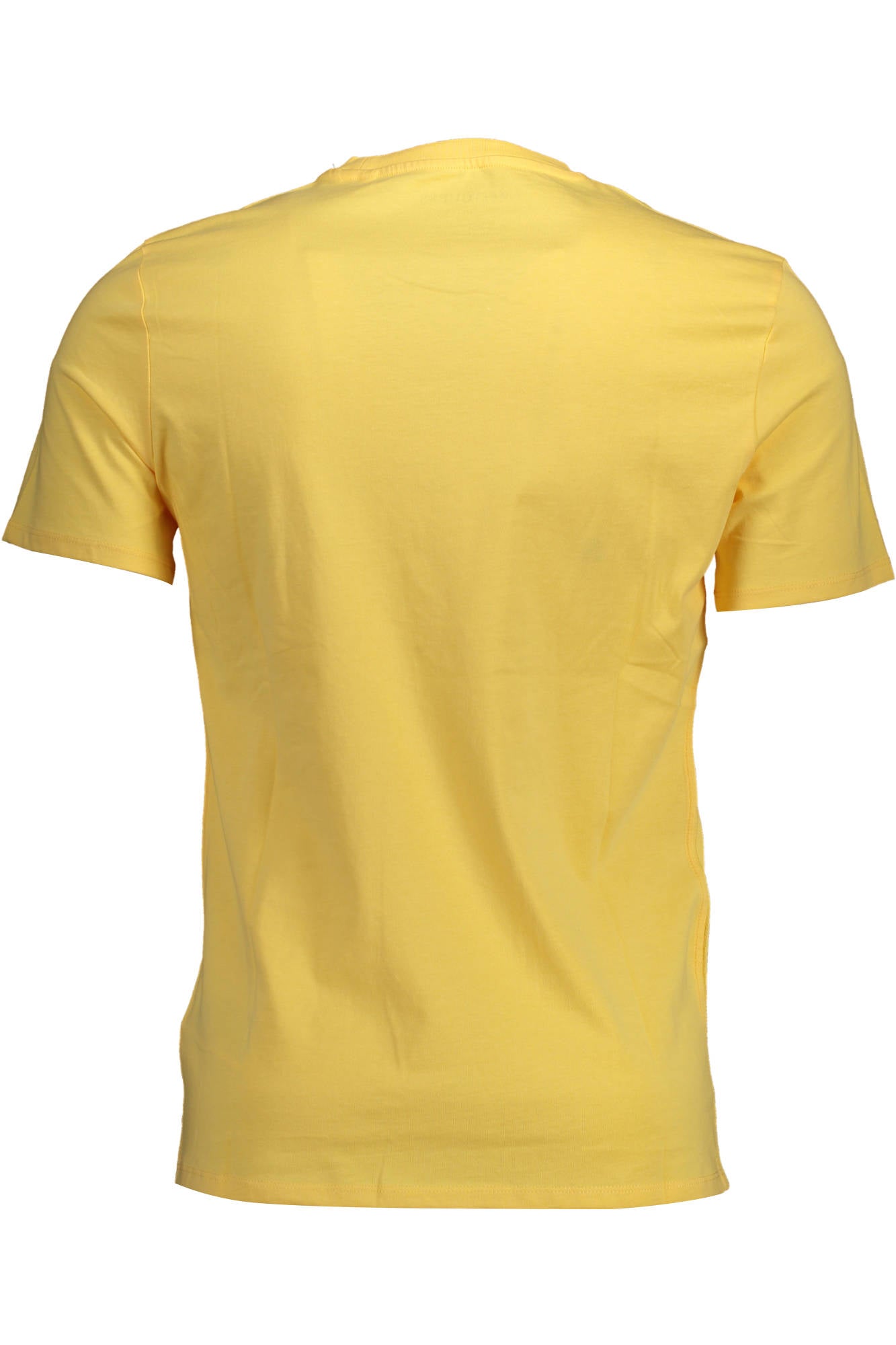 GUESS JEANS T-SHIRT MANICHE CORTE UOMO GIALLO