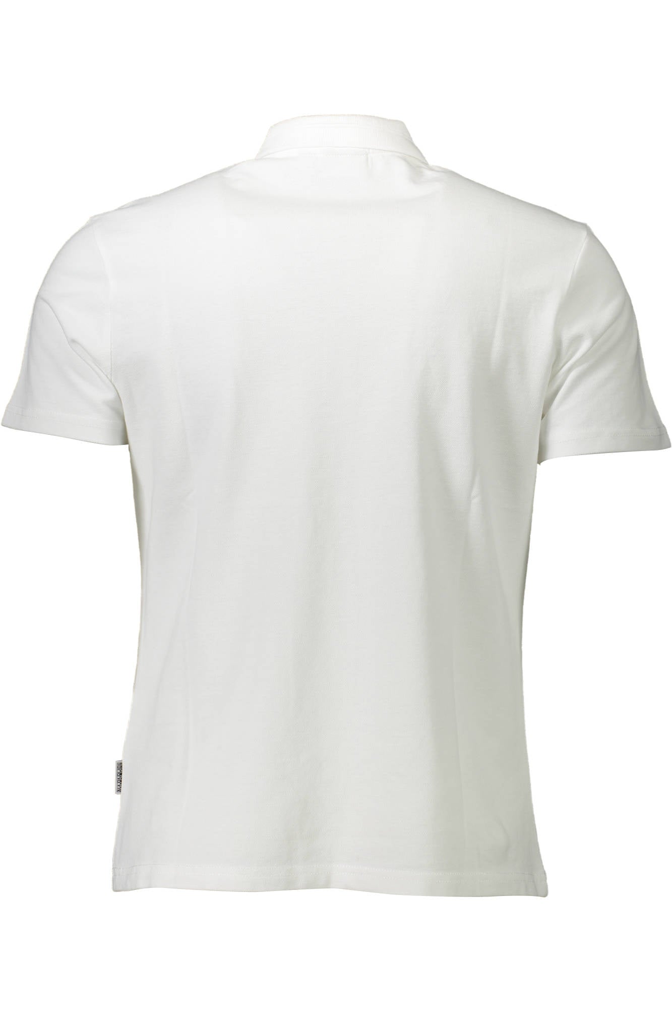 NAPAPIJRI POLO MANICHE CORTE UOMO BIANCO