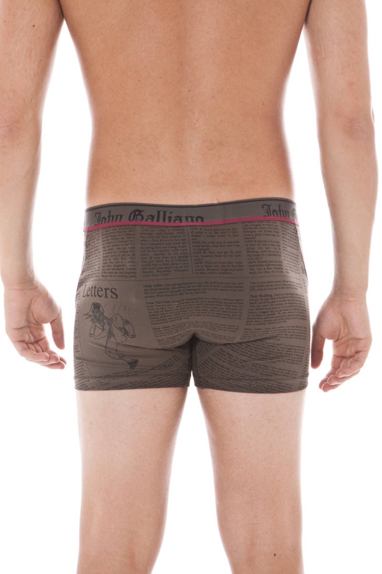 JOHN GALLIANO BOXER UOMO VERDE