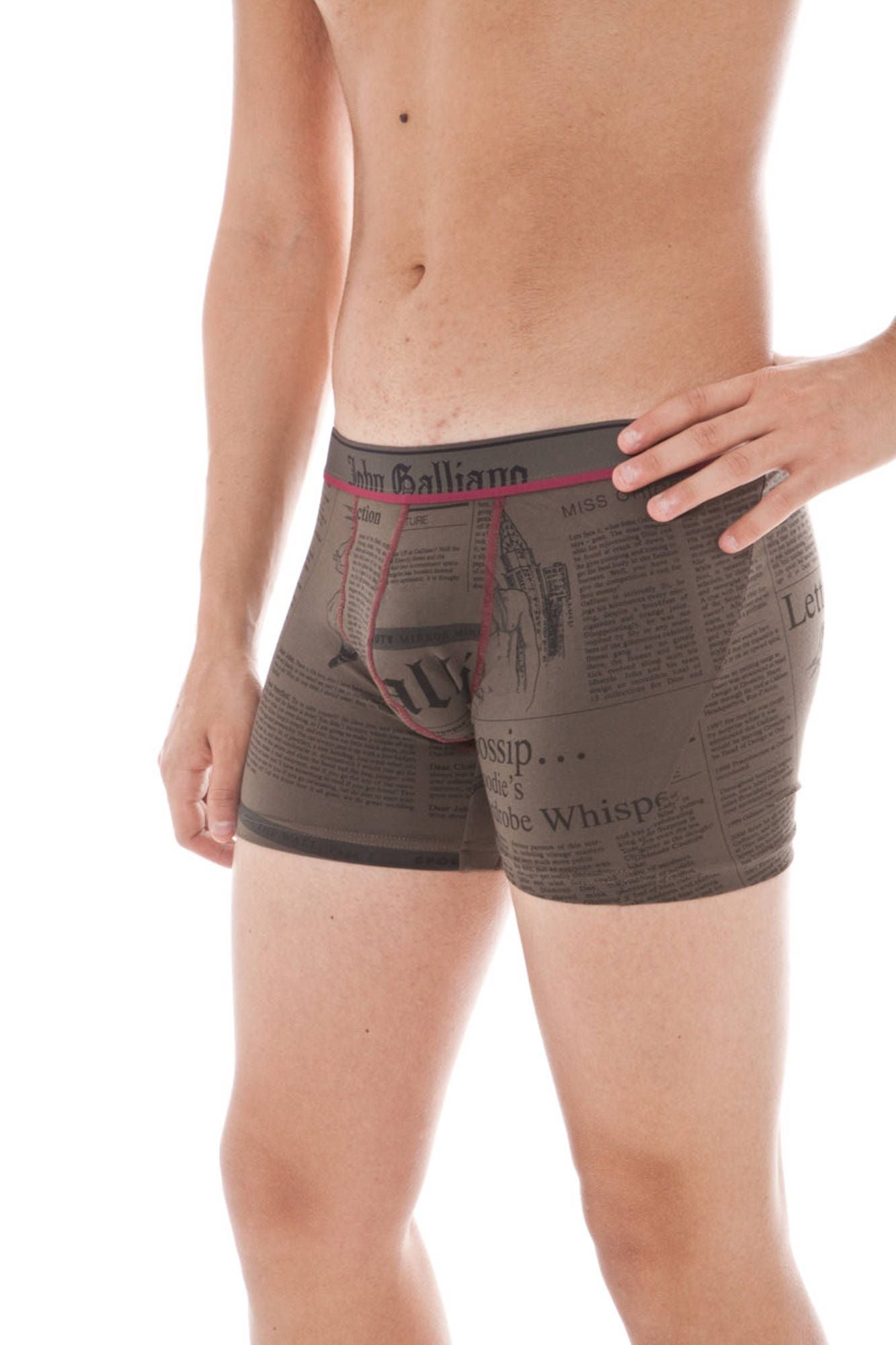 JOHN GALLIANO BOXER UOMO VERDE