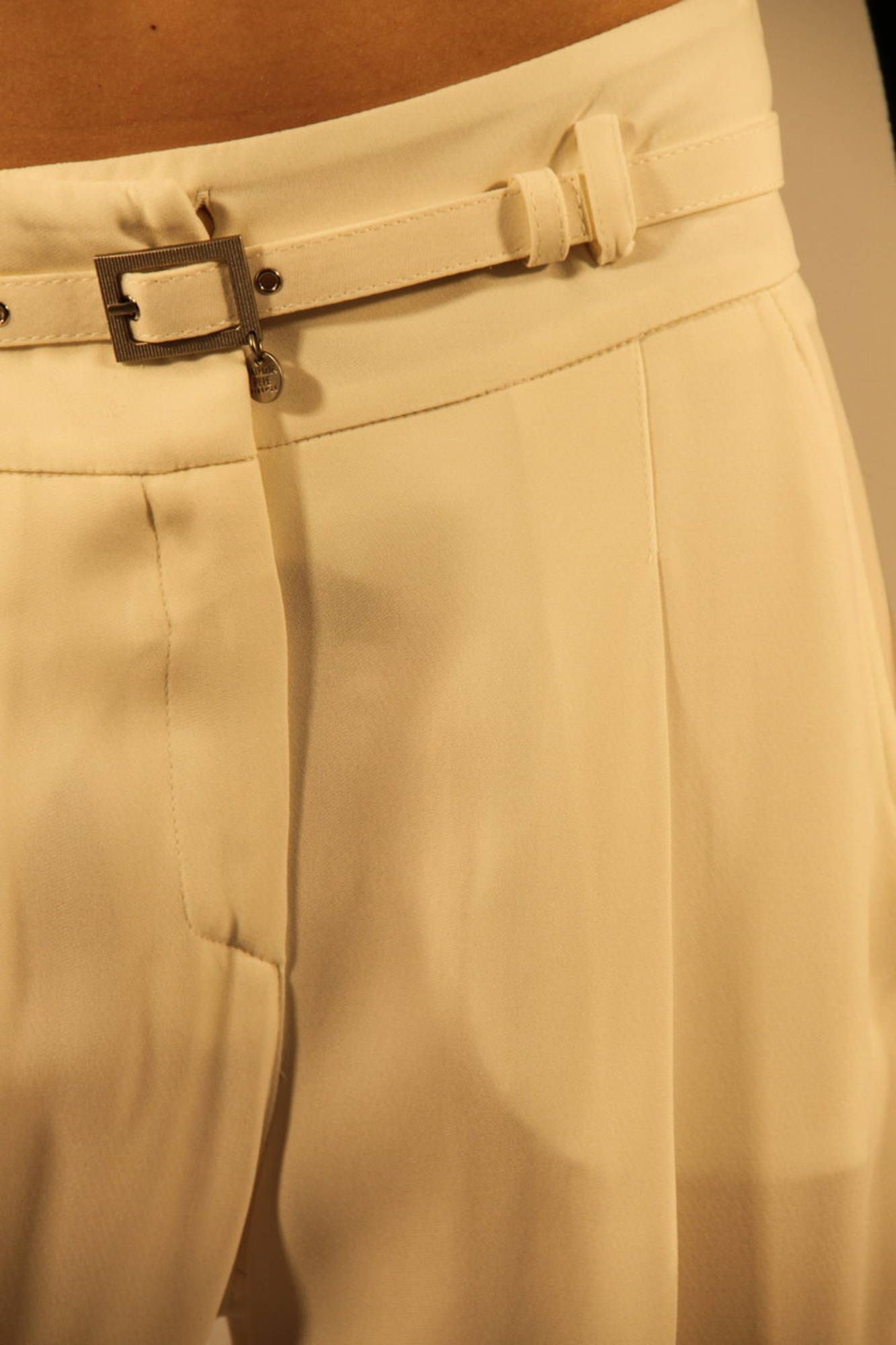 PATRIZIA PEPE PANTALONE DONNA BIANCO