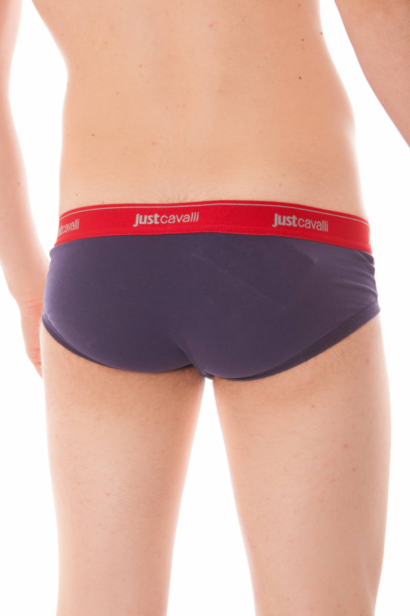 JUST CAVALLI SLIP UOMO BLU