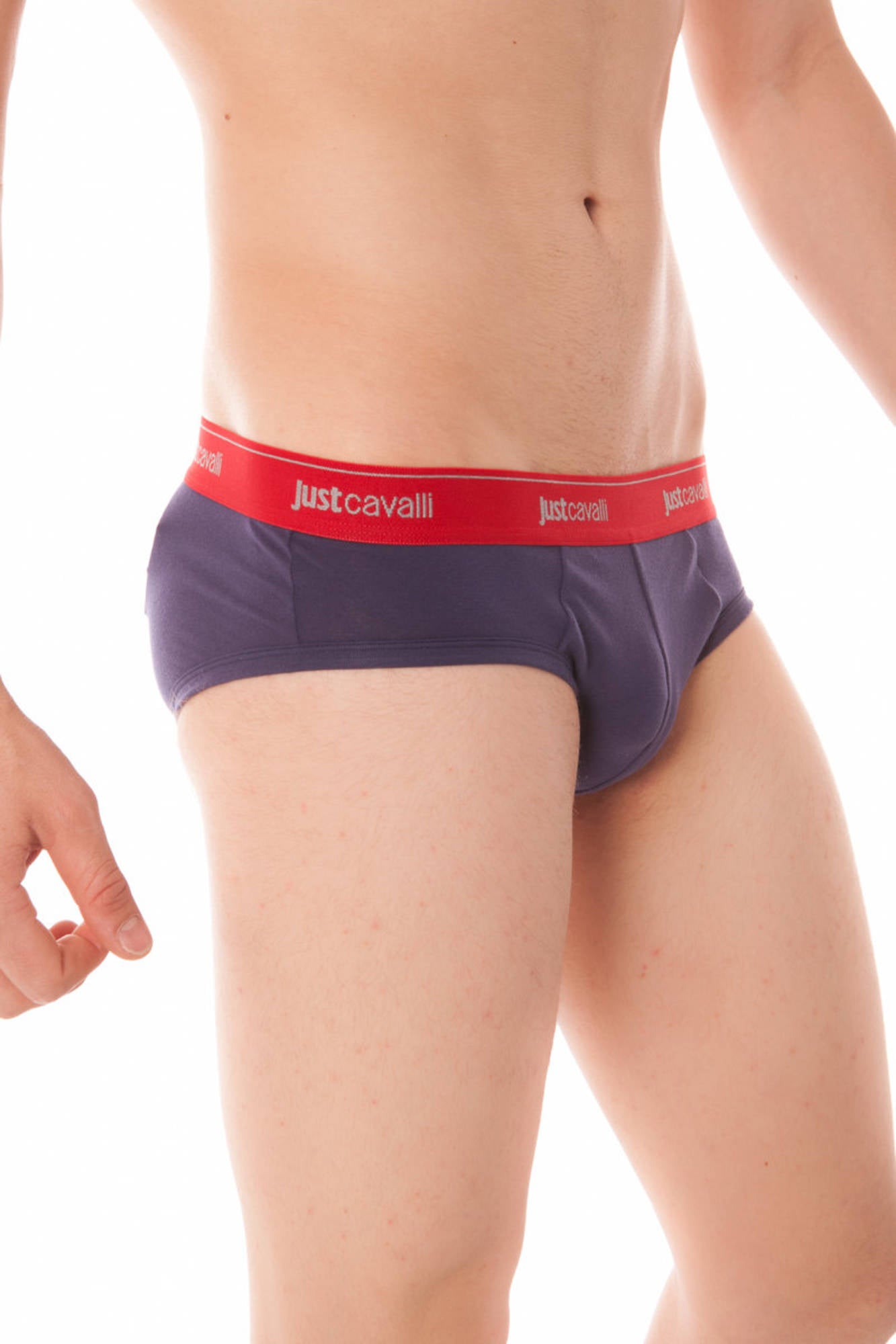 JUST CAVALLI SLIP UOMO BLU