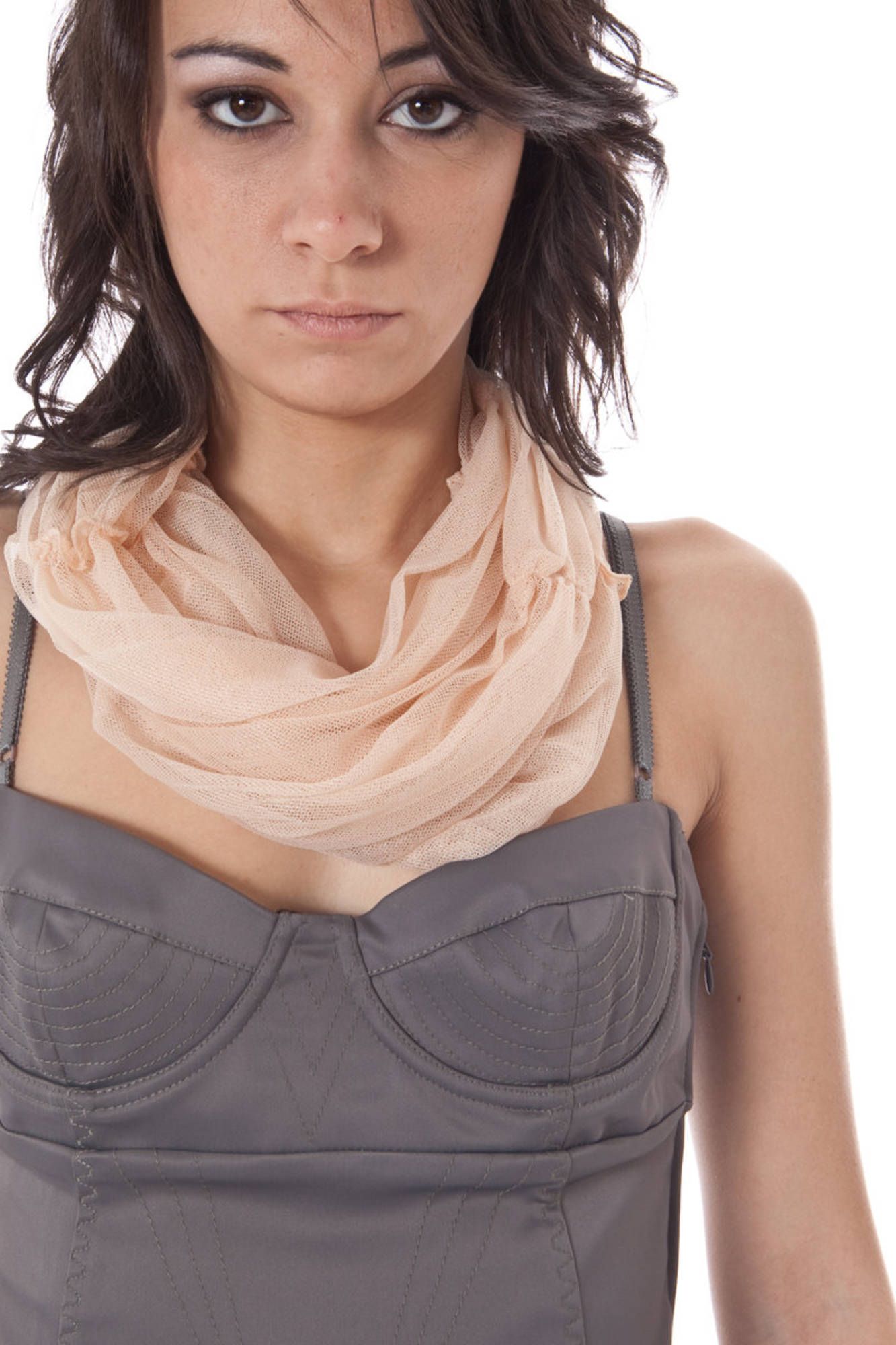 JOHN GALLIANO TOP DONNA GRIGIO