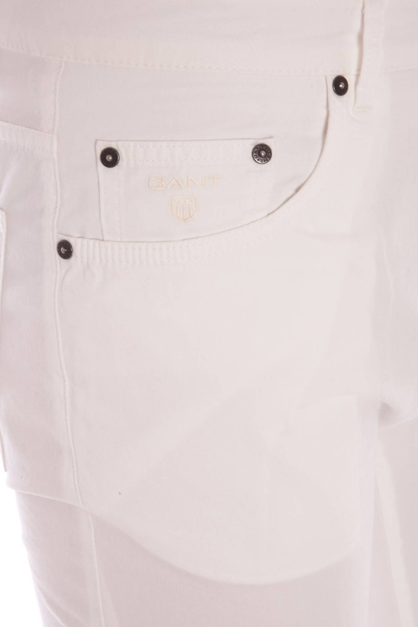 GANT PANTALONE UOMO BIANCO