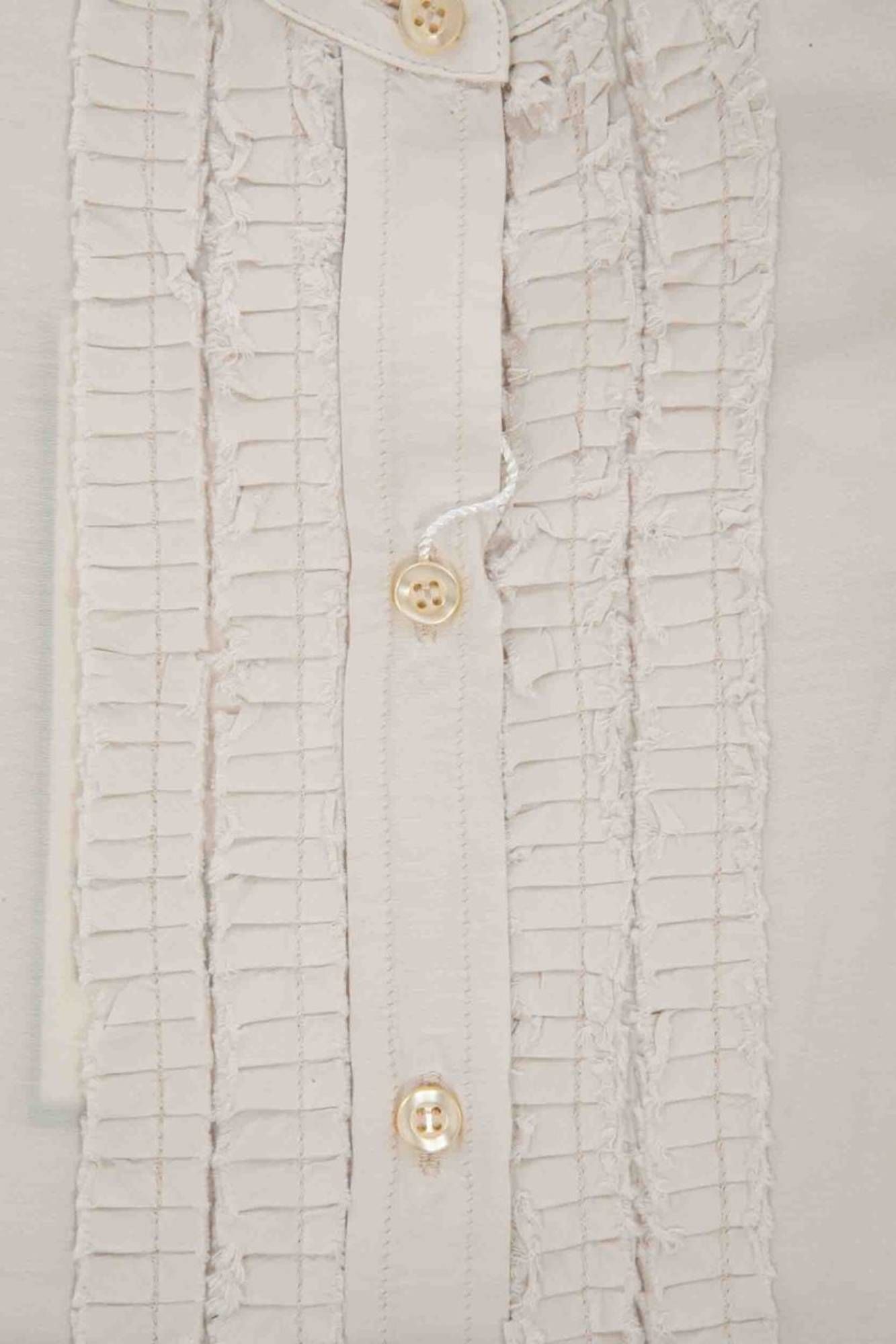 FRED PERRY CAMICIA MANICHE LUNGHE DONNA BEIGE