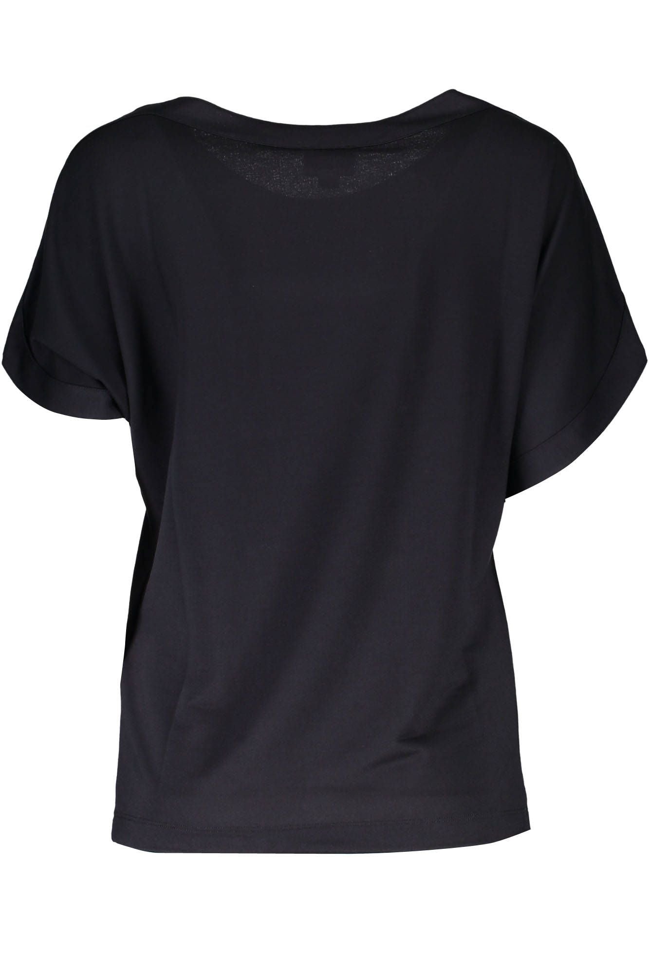 JUST CAVALLI T-SHIRT MANICHE CORTE DONNA NERO
