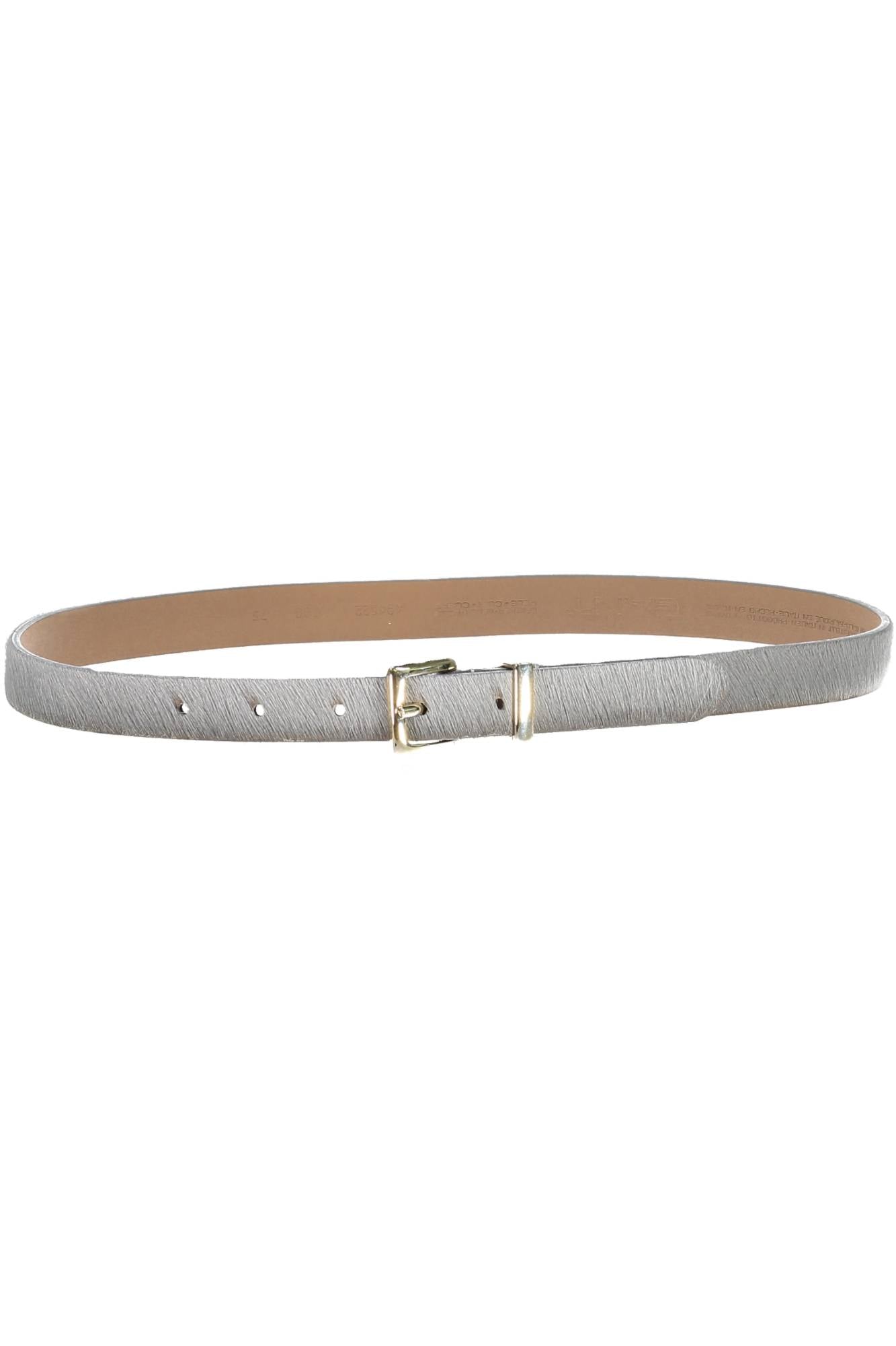 GANT CINTURA IN PELLE DONNA GRIGIO