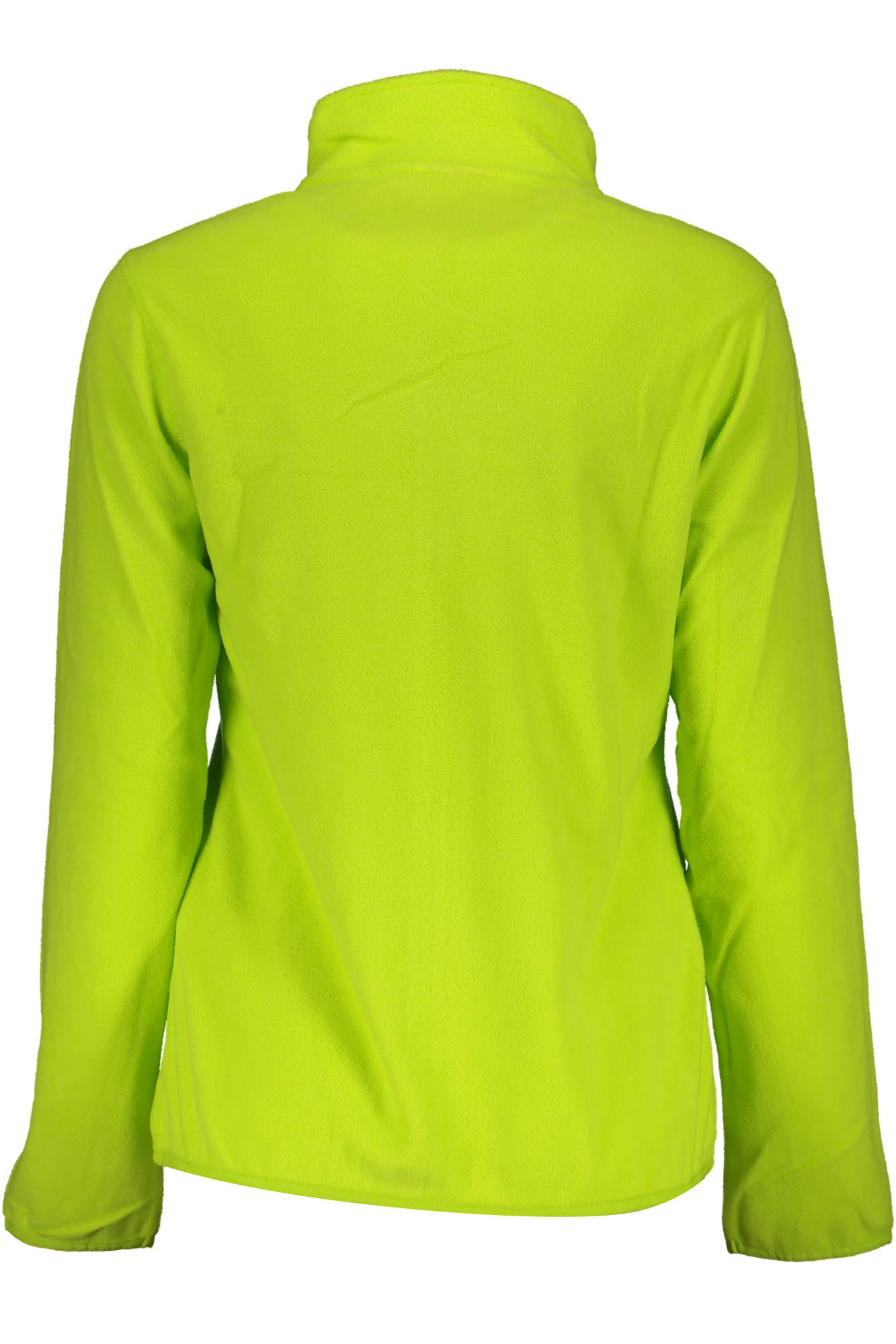 NORWAY 1963 FELPA CON ZIP DONNA VERDE