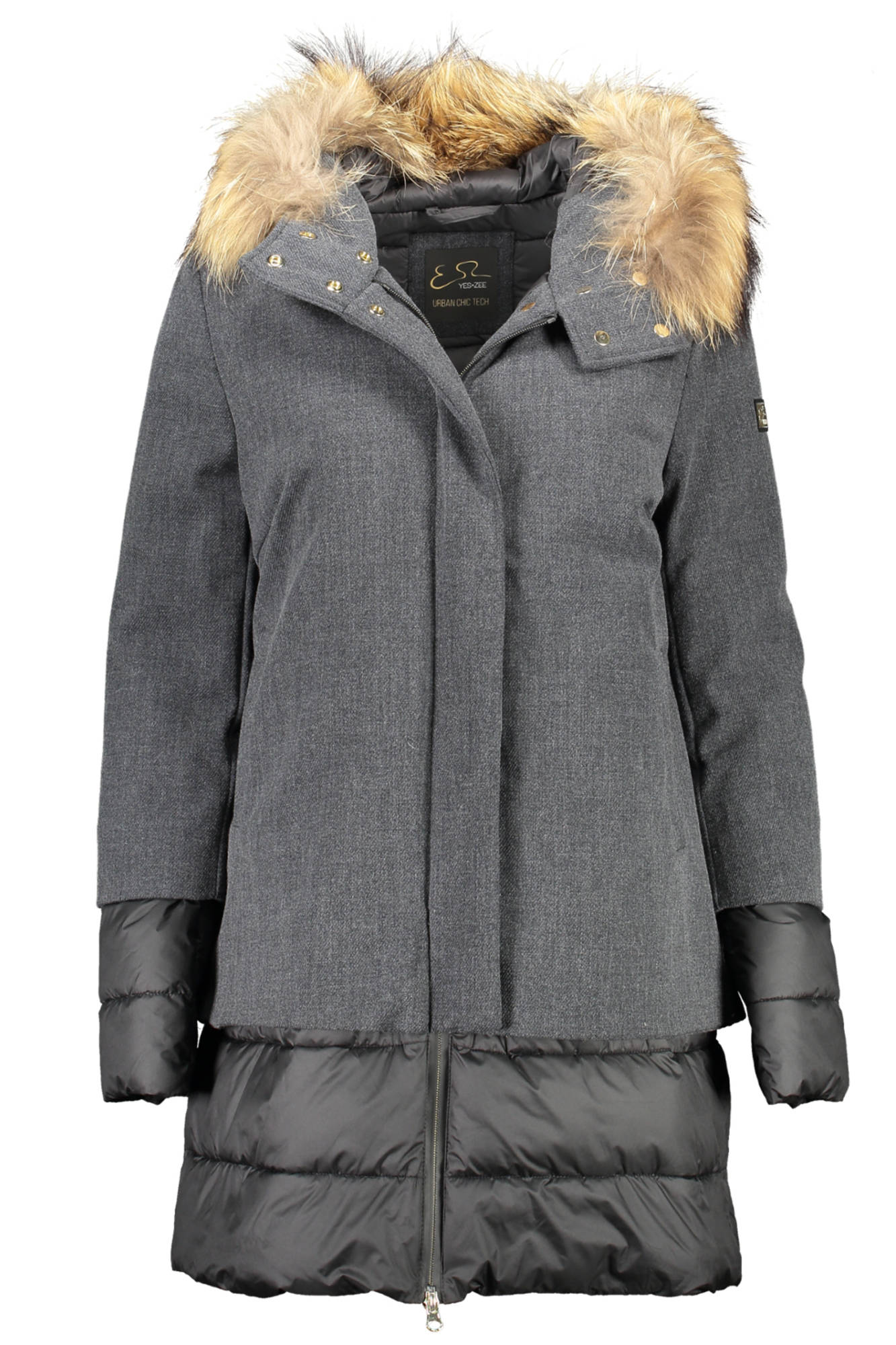 YES ZEE PIUMINO DONNA GRIGIO