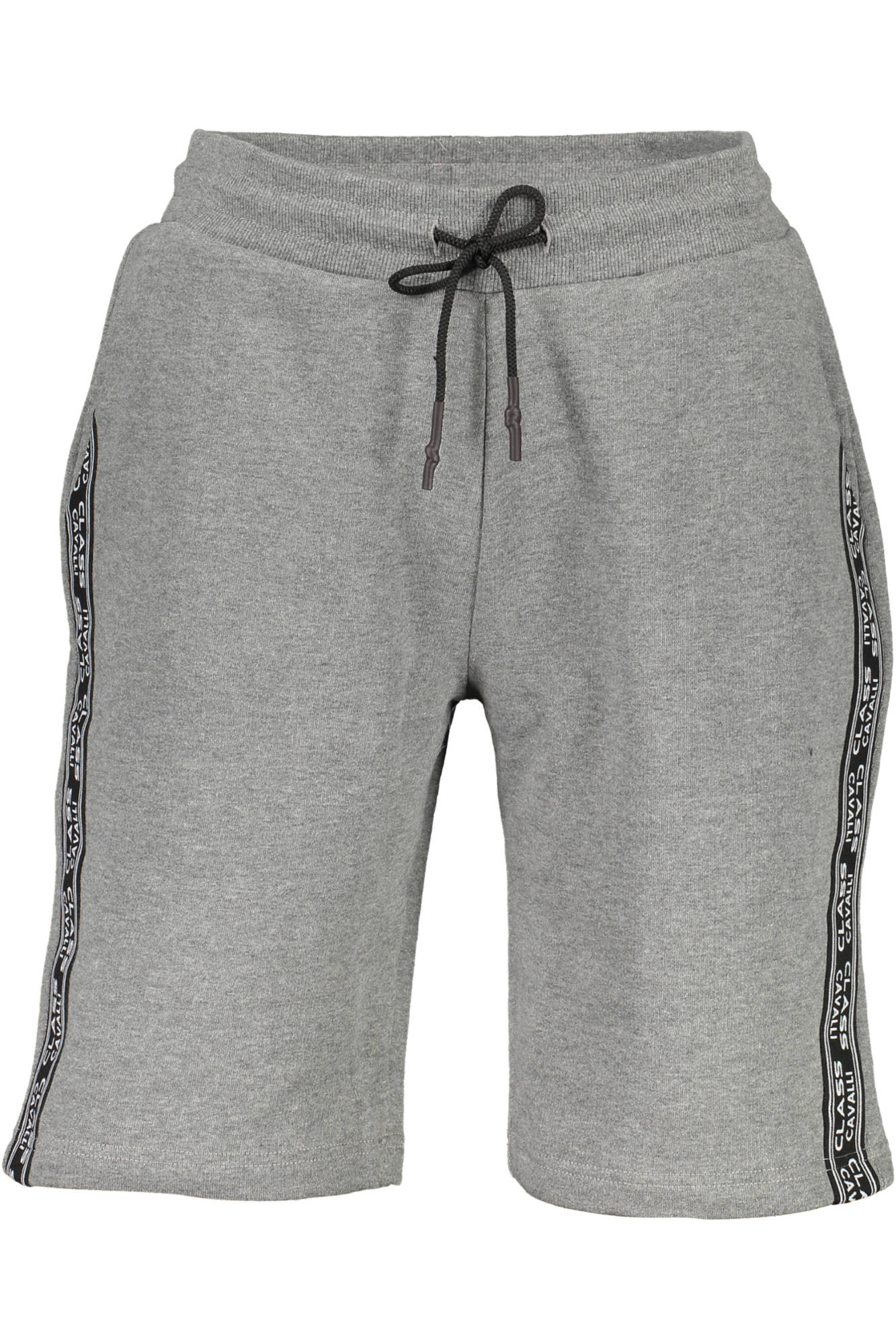 CAVALLI CLASS PANTALONE SHORT UOMO GRIGIO