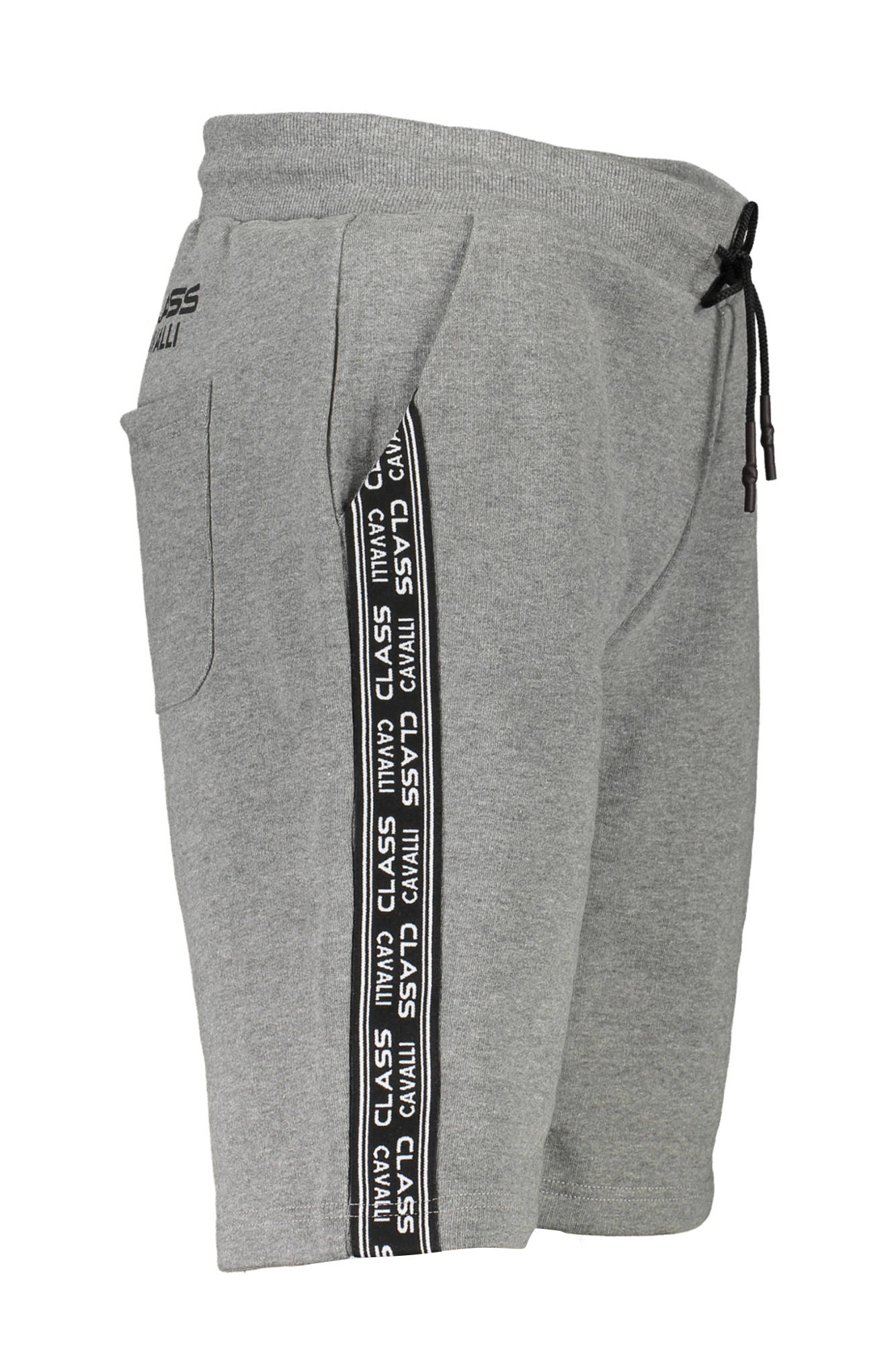 CAVALLI CLASS PANTALONE SHORT UOMO GRIGIO