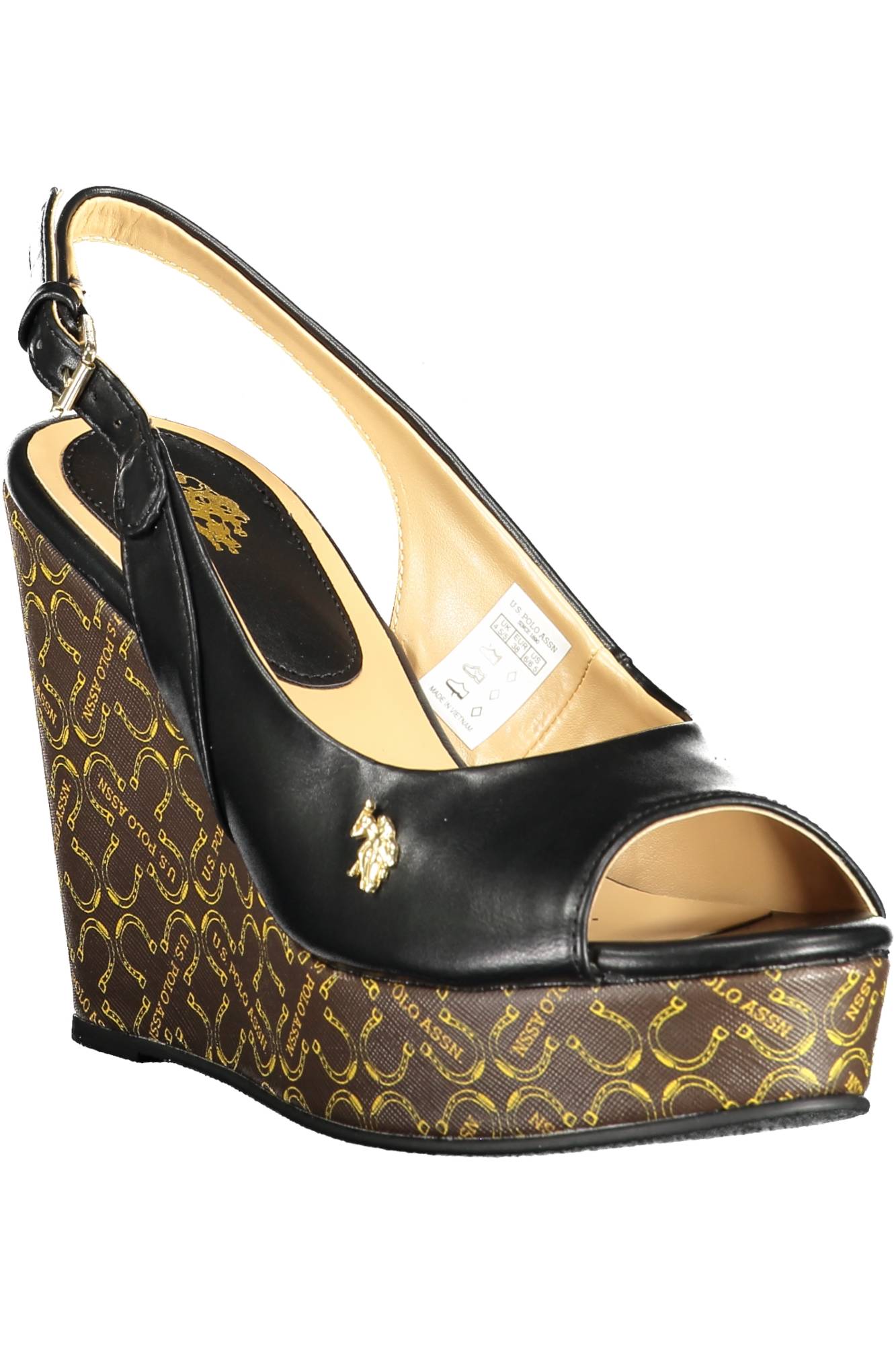 U.S. POLO   BEST PRICE CALZATURA SANDALO DONNA NERO